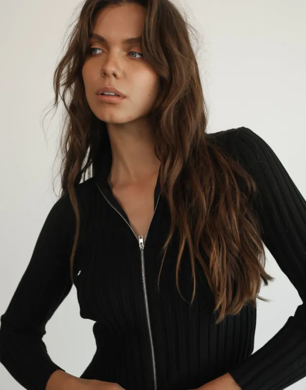 Nelly Top (Black) sold by Charcoal Clothing