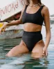 Granite Swim Bottoms (Black) sold by Charcoal Clothing