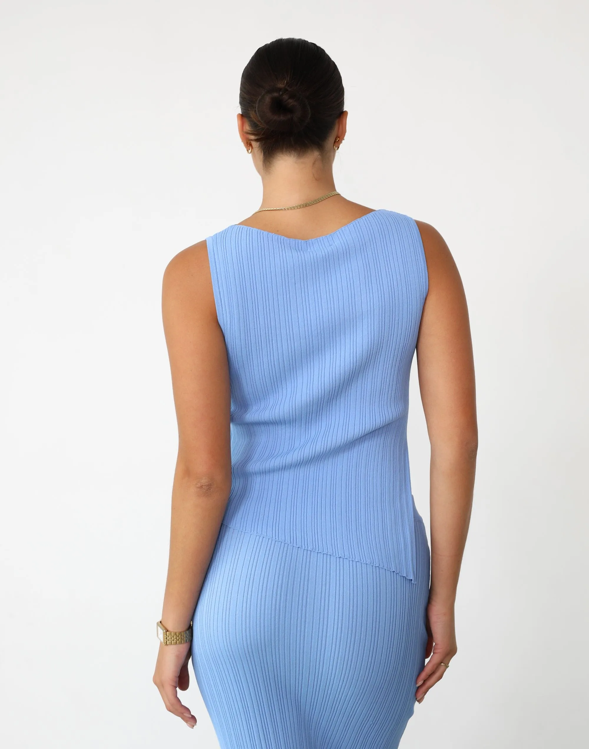 Kienna Top (Ocean Blue) sold by Charcoal Clothing product image thumbnail 5