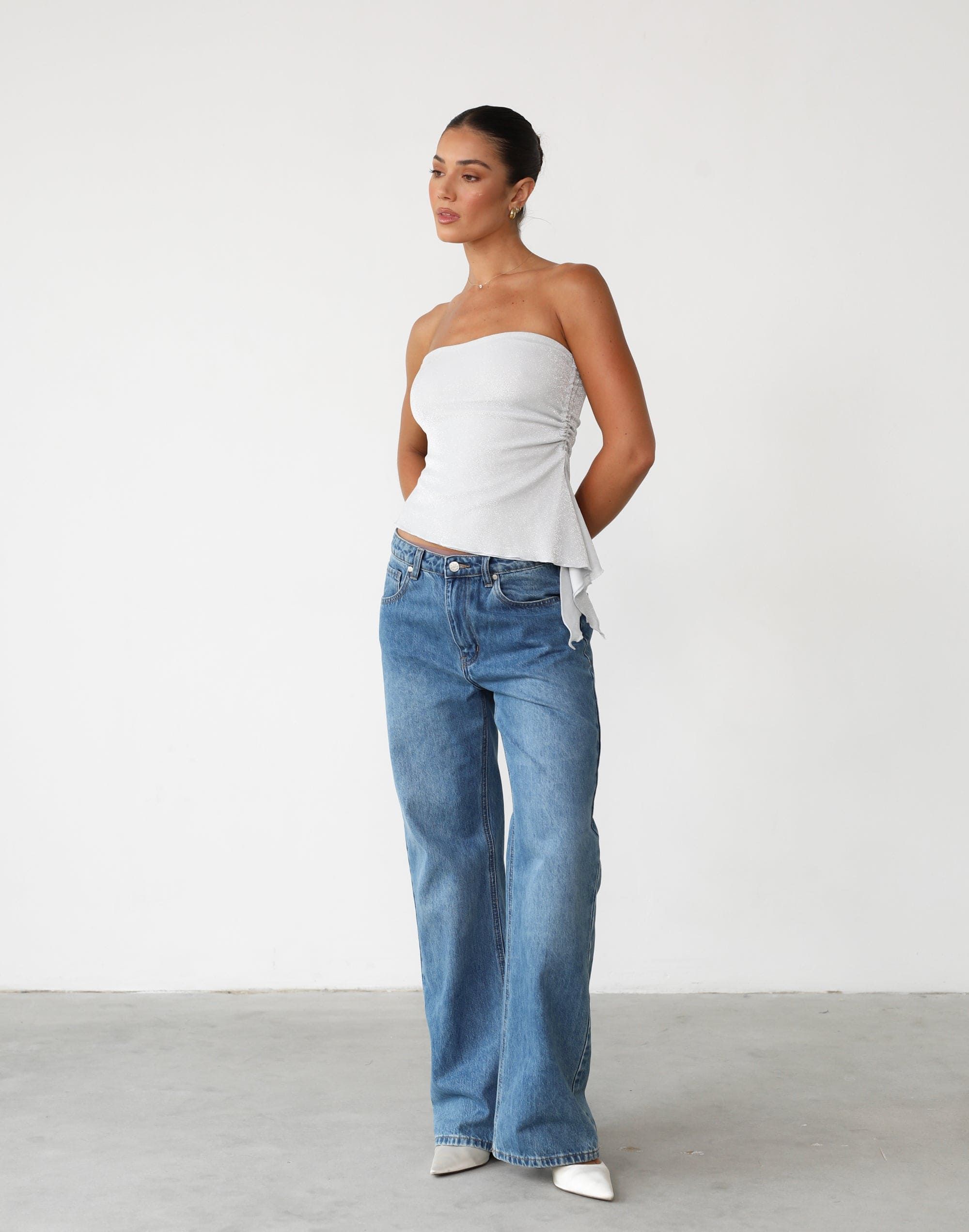 Maude Top (Silver) sold by Charcoal Clothing product image thumbnail 5