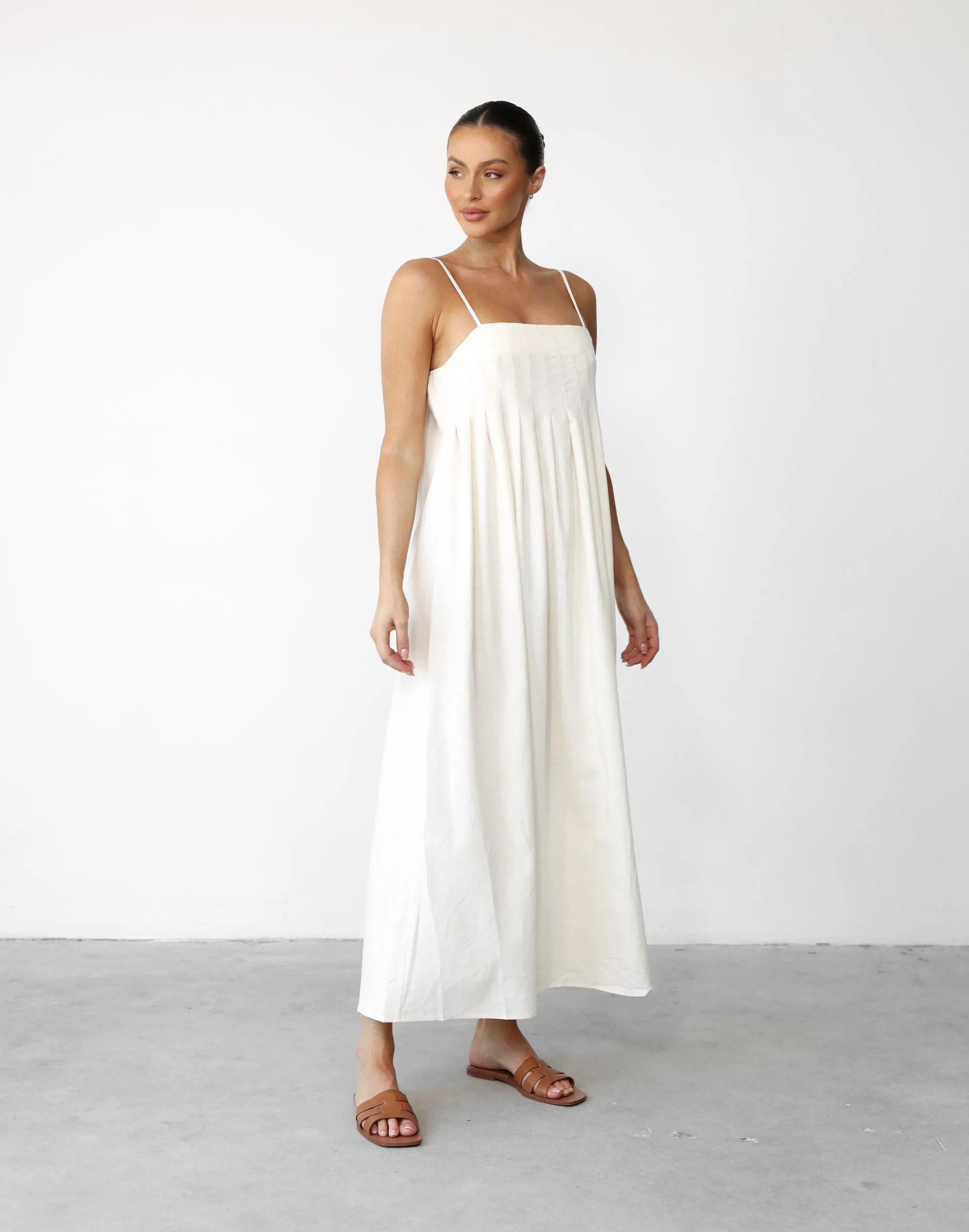 Kirily Maxi Dress (Beige) sold by Charcoal Clothing product image thumbnail 3