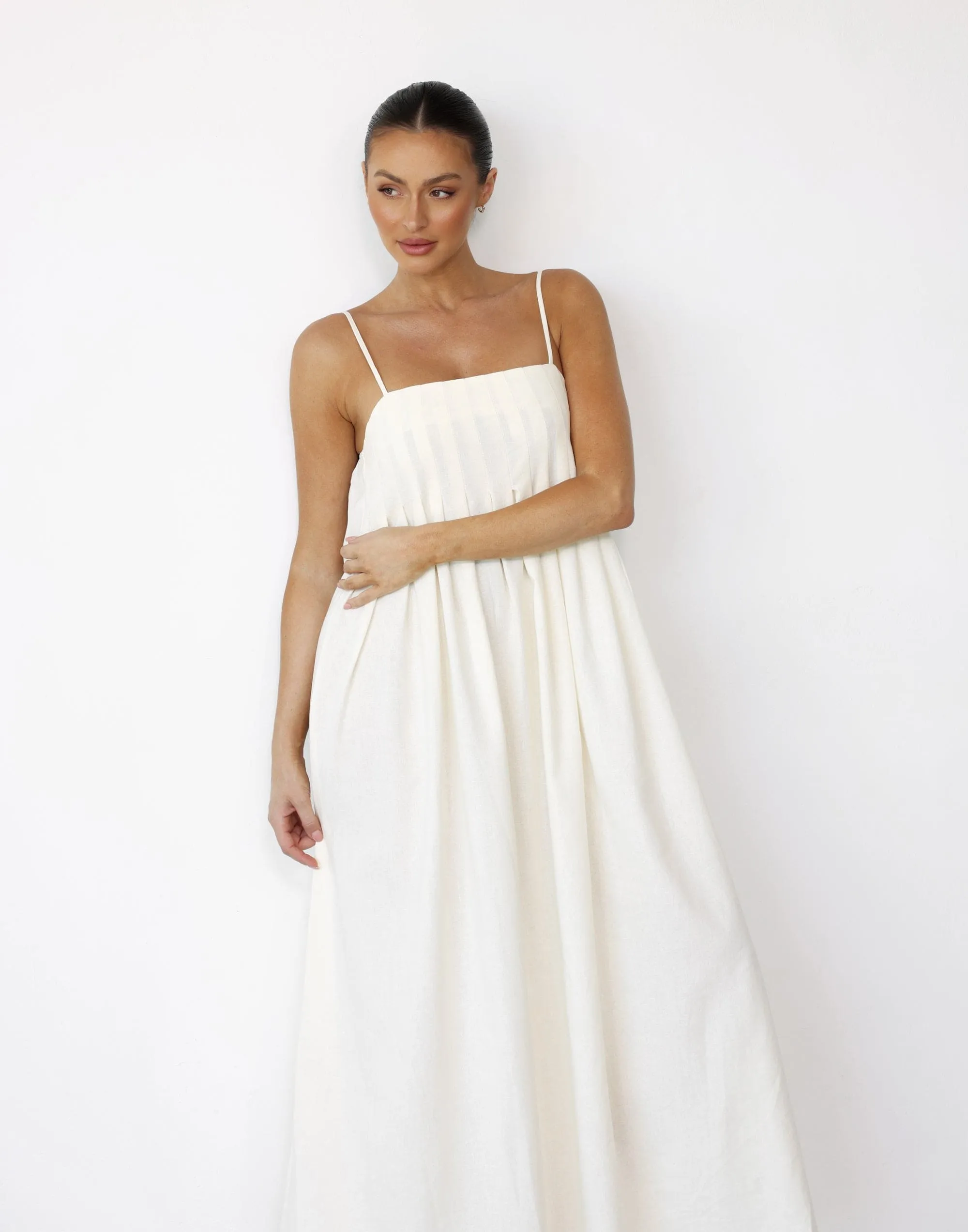 Kirily Maxi Dress (Beige) sold by Charcoal Clothing product image thumbnail 2