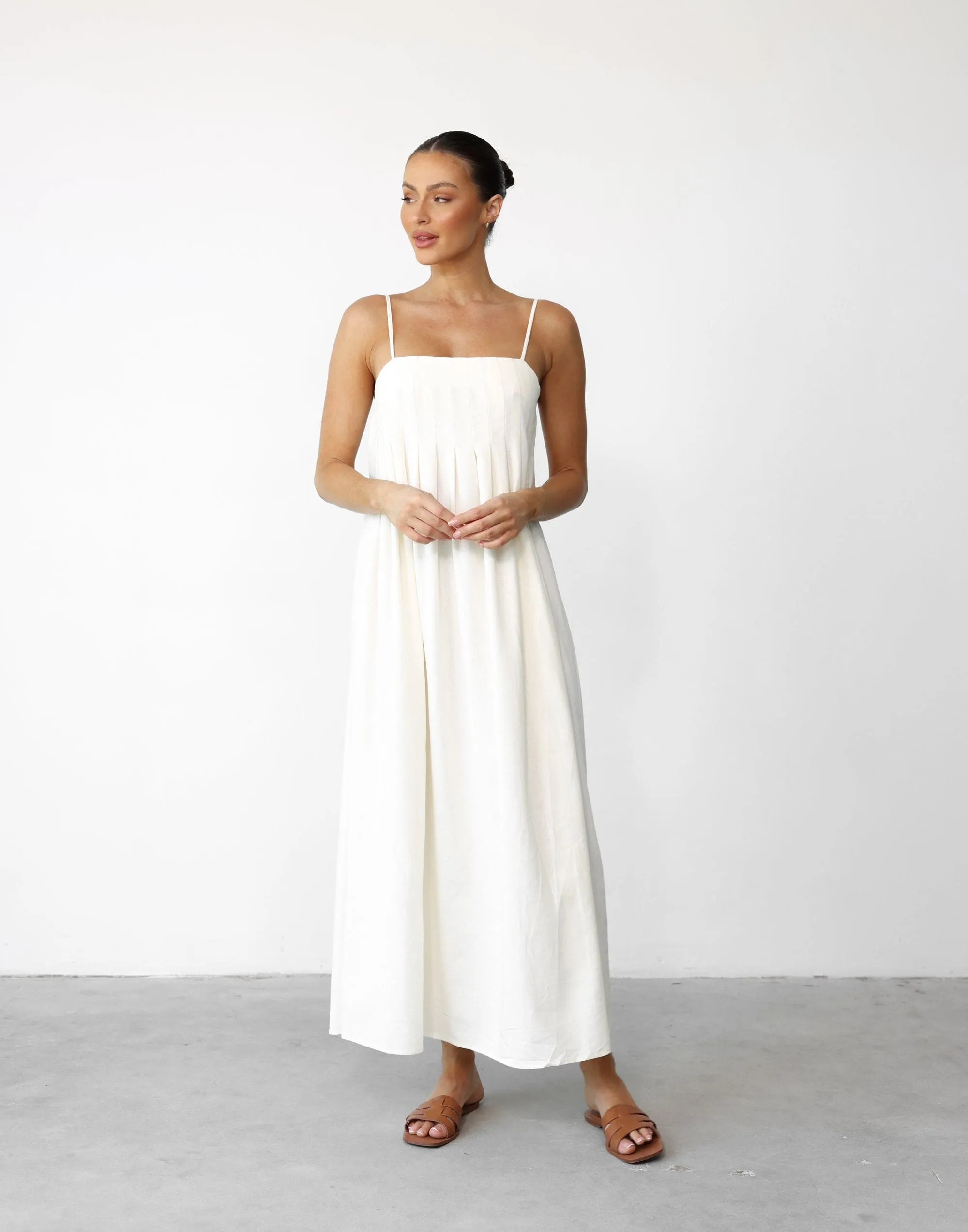 Kirily Maxi Dress (Beige) sold by Charcoal Clothing product image thumbnail 5