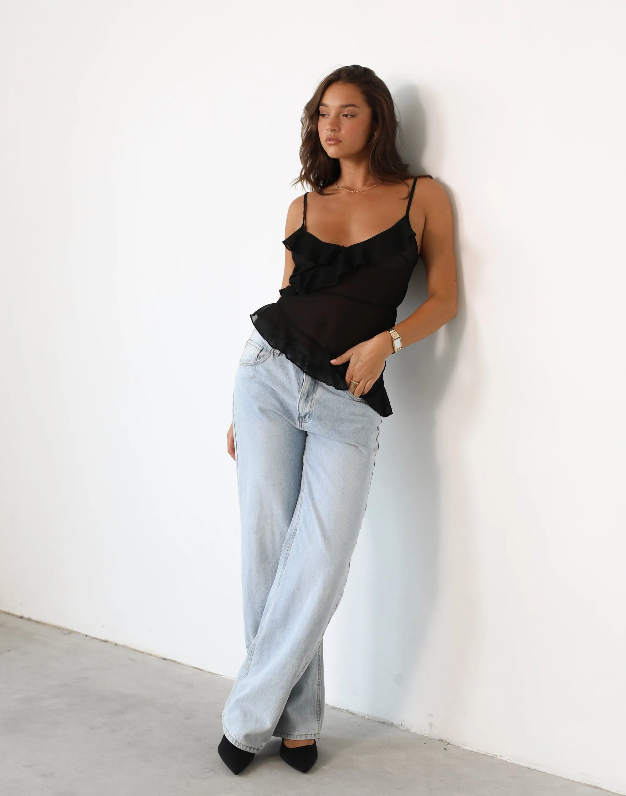 Daphne Top (Black) sold by Charcoal Clothing product image thumbnail 2