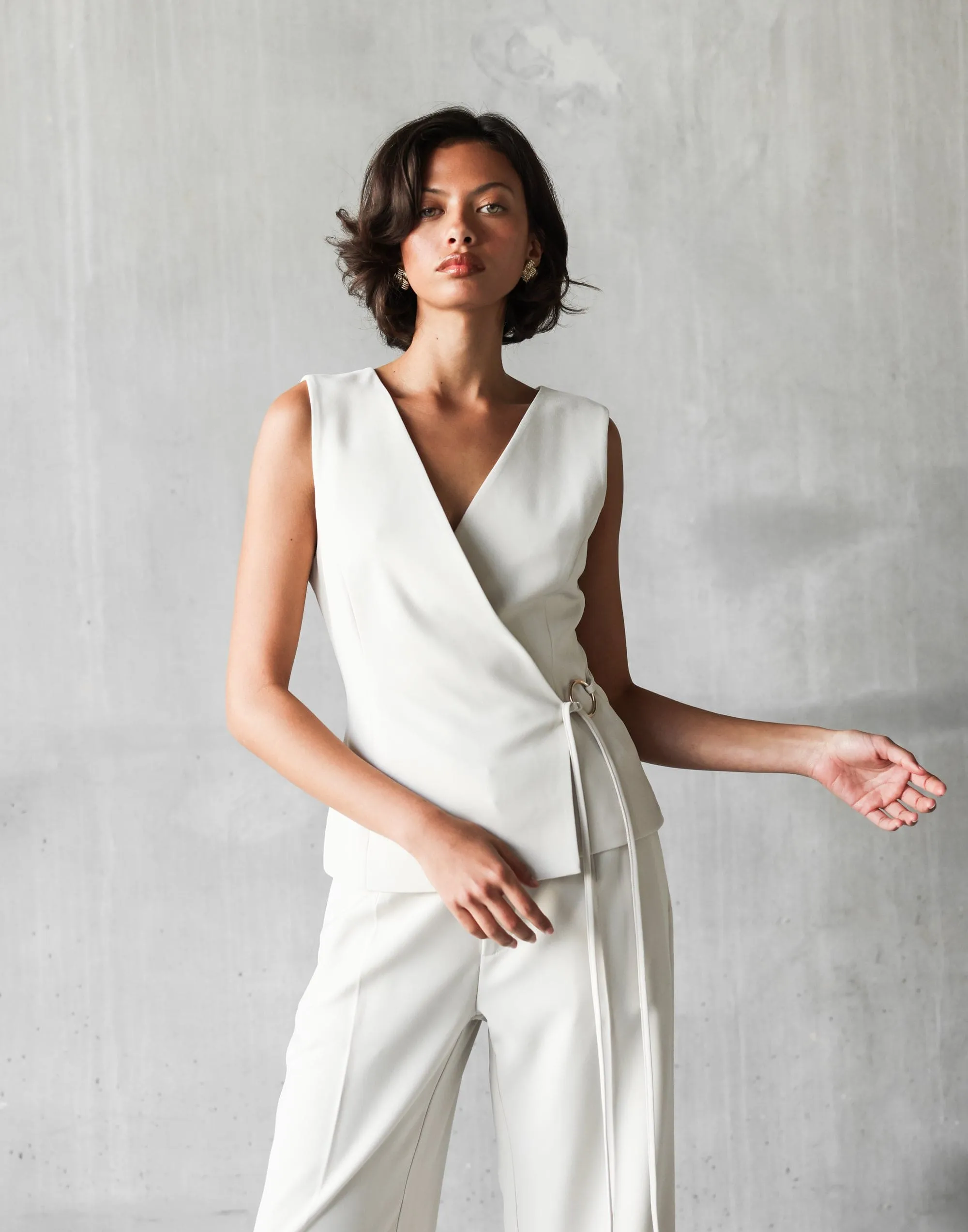 Alayna Top (Oat) sold by Charcoal Clothing