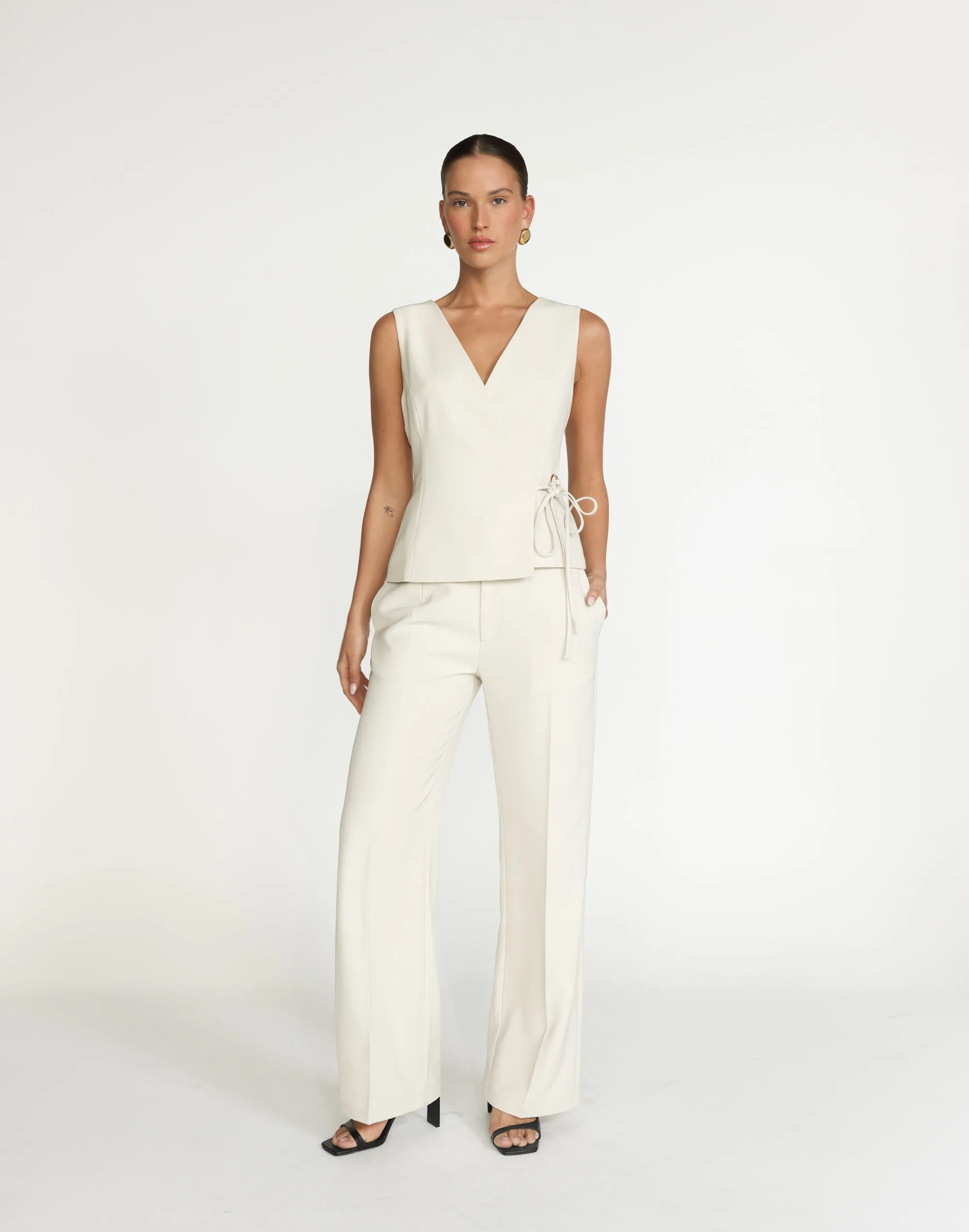 Alayna Top (Oat) sold by Charcoal Clothing product image thumbnail 5