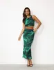 Clare Maxi Skirt (Jade) sold by Charcoal Clothing