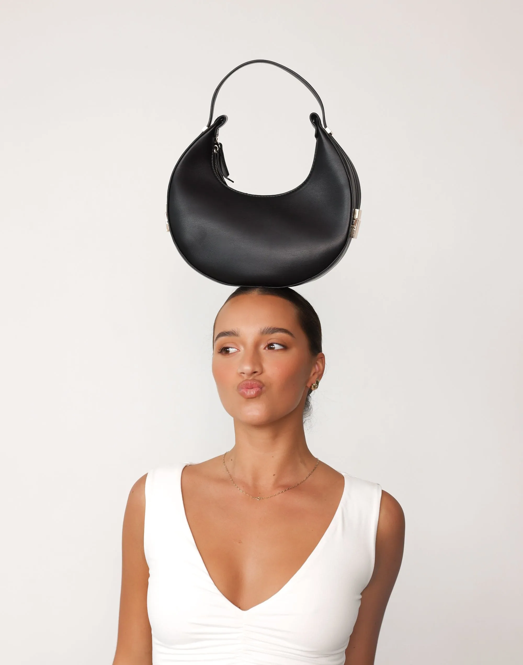 Katie Handle Bag (Black) - By Billini sold by Charcoal Clothing product image thumbnail 2