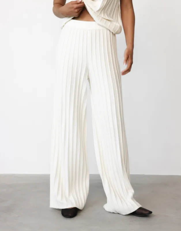 Lucie Pants (Cream) sold by Charcoal Clothing