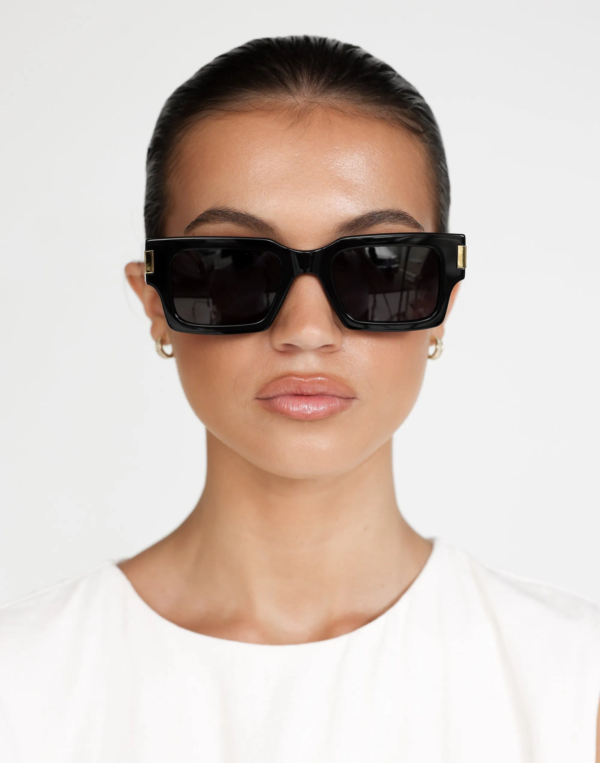 The Sara Sunglasses (Black Jet) - By Banbé sold by Charcoal Clothing product image thumbnail 5