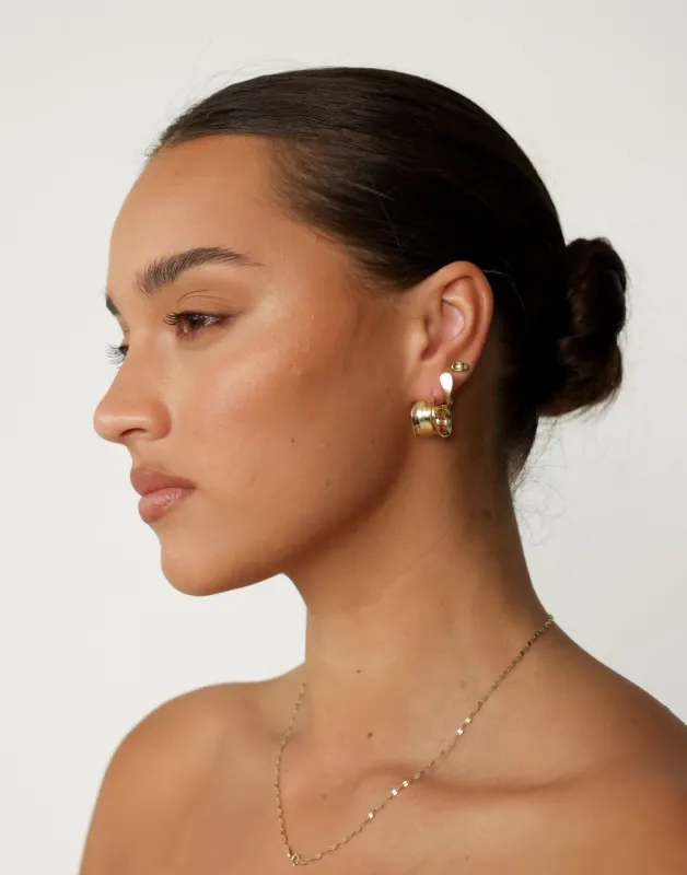 Kaci Earrings (Gold) sold by Charcoal Clothing