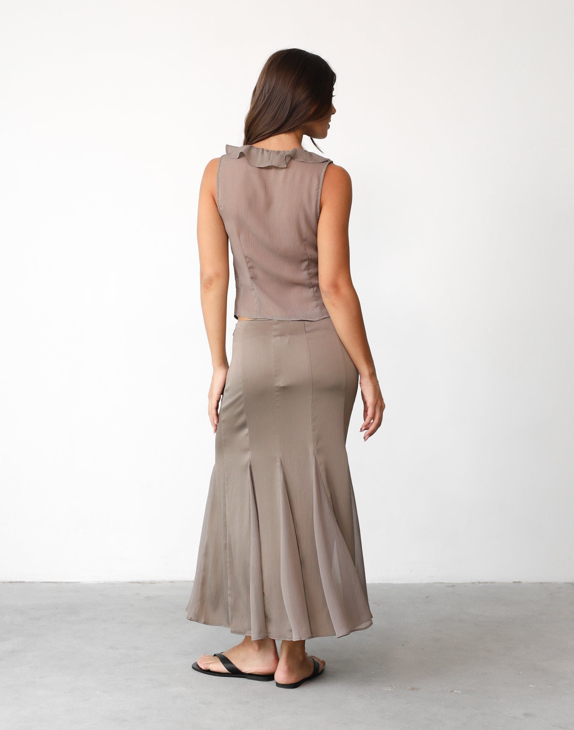 美品 PATBO パットボー Samba High-low Ruffle Top ロングフリルトップ S ポリエステル100% ガウン ブラジル レディース AY4397W3 美品 PATBO パットボー Samba High-low Ruffle Top ロングフリル
