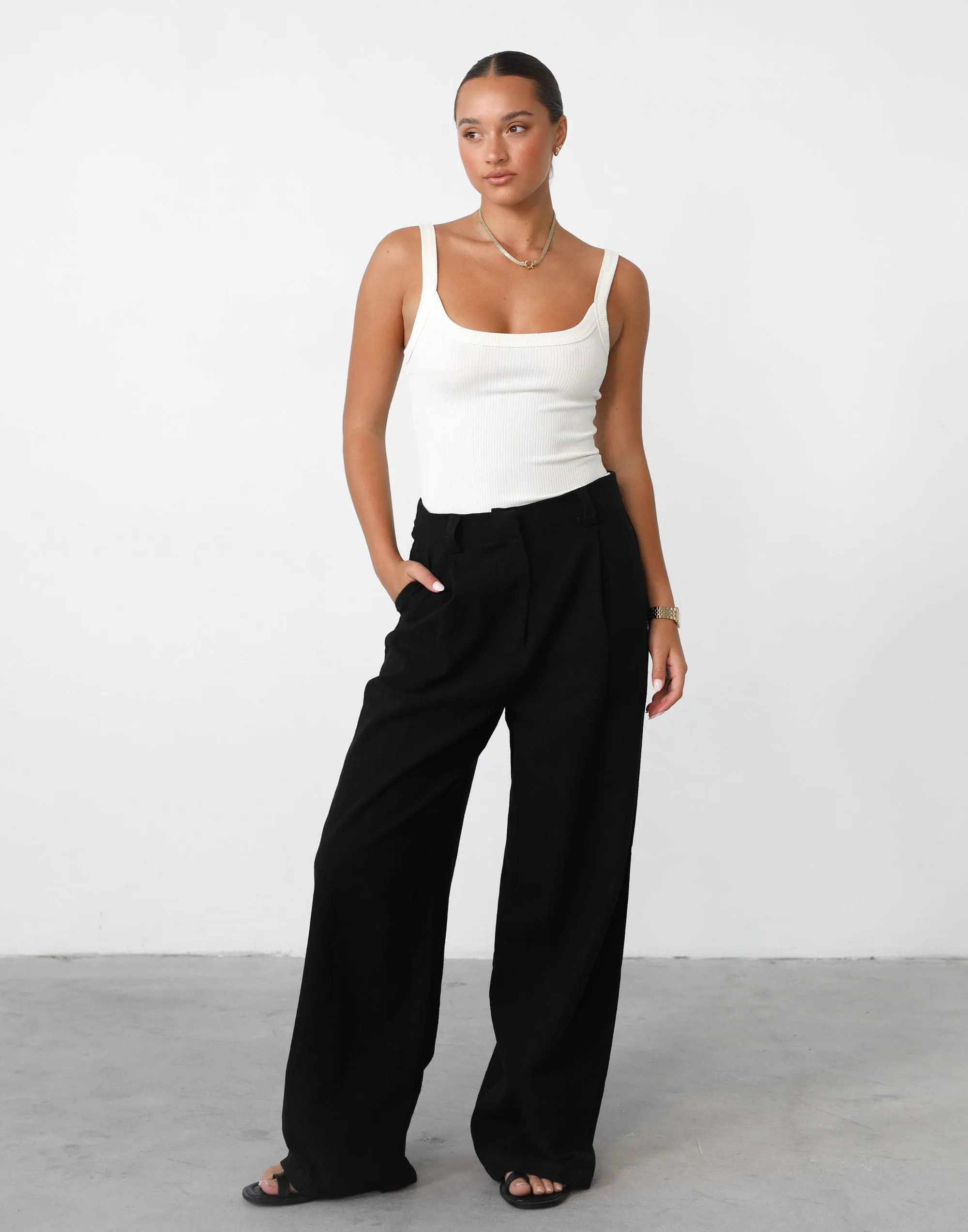Je Suis Pant (Onyx) - By Lioness sold by Charcoal Clothing product image thumbnail 2