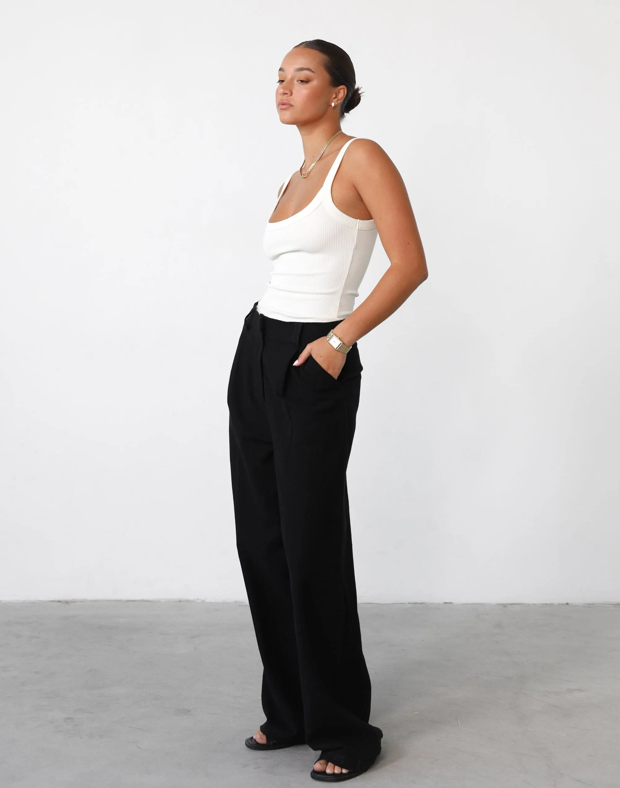 Je Suis Pant (Onyx) - By Lioness sold by Charcoal Clothing product image thumbnail 3