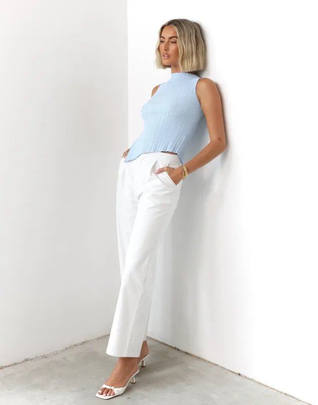 Kristella Pants (White) sold by Charcoal Clothing