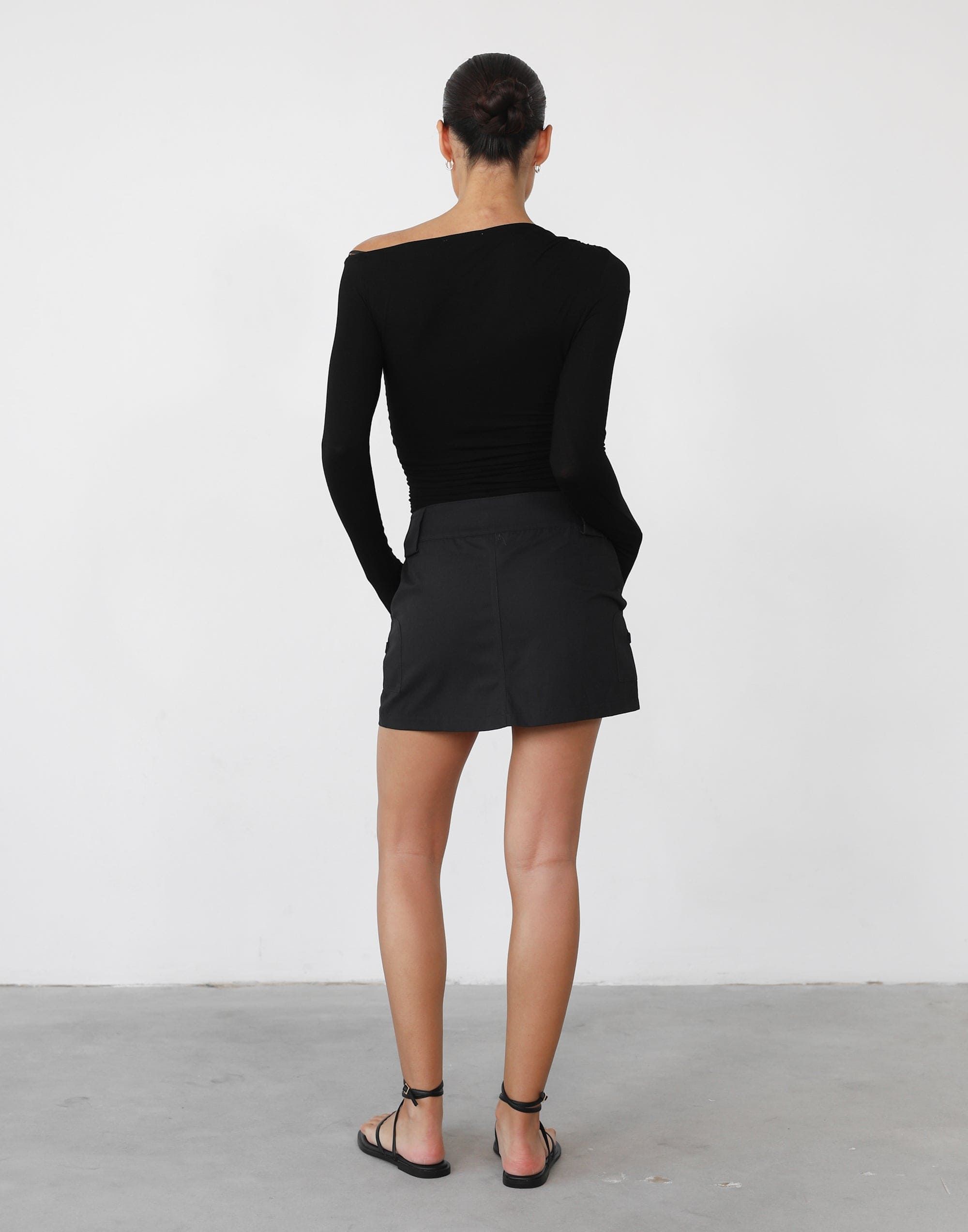 Laylah Long Sleeve Top (Black) sold by Charcoal Clothing product image thumbnail 5
