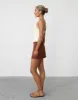 Ashwood Mini Skirt (Clay) sold by Charcoal Clothing