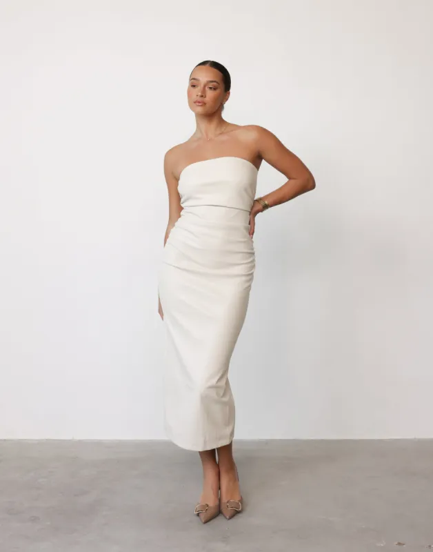 Sasha Maxi Dress (Cream) sold by Charcoal Clothing