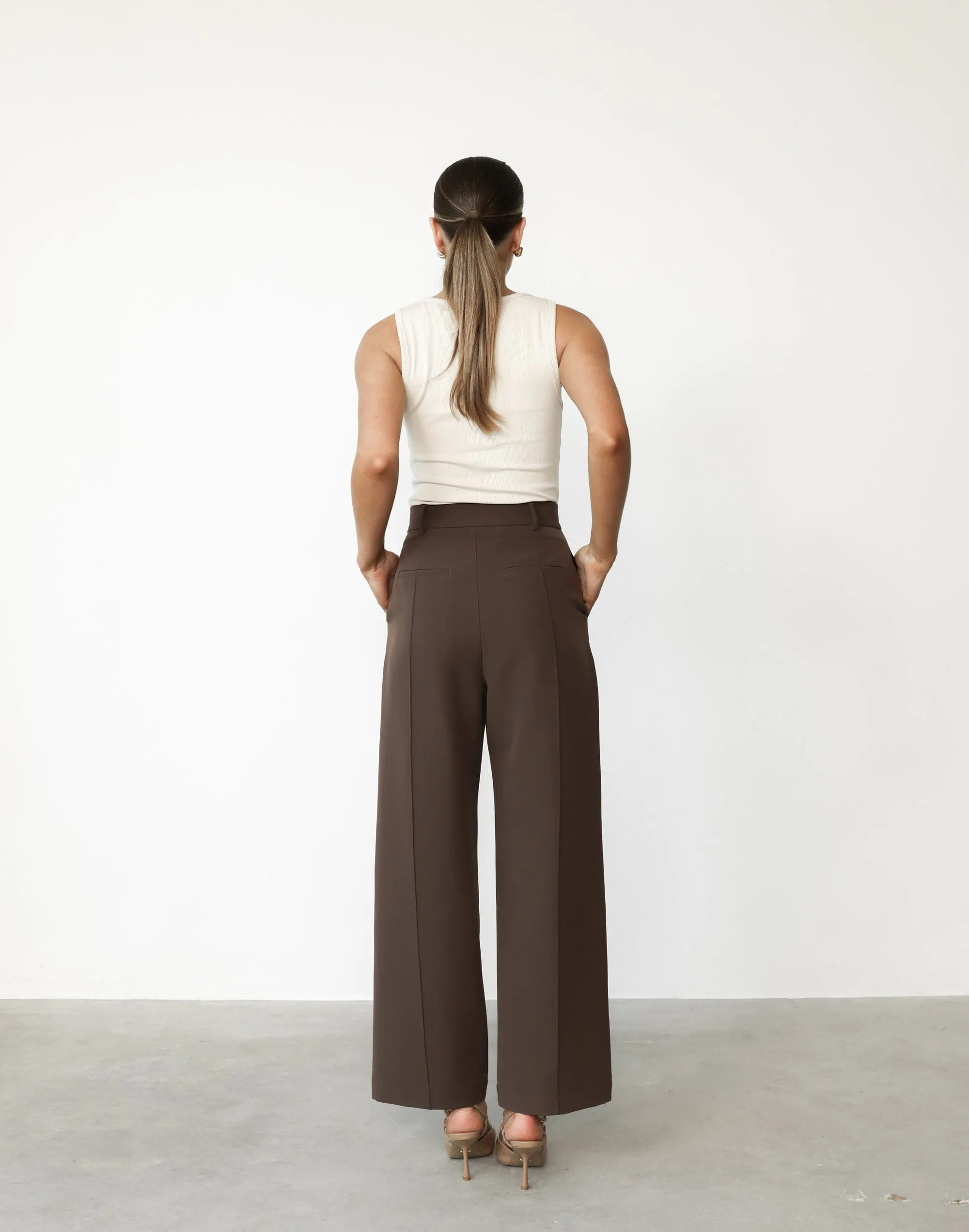Colden Pants (Chocolate) - Petite sold by Charcoal Clothing product image thumbnail 3