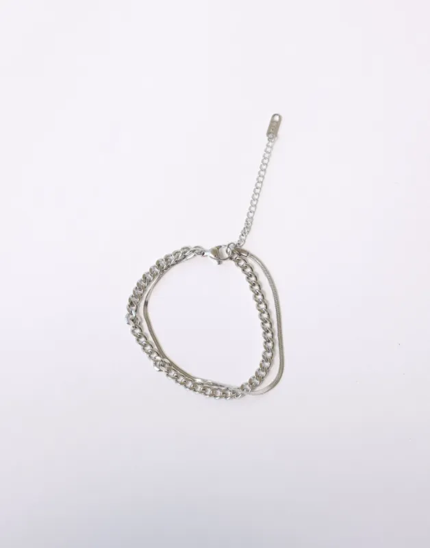 Dodie Bracelet (Silver) sold by Charcoal Clothing