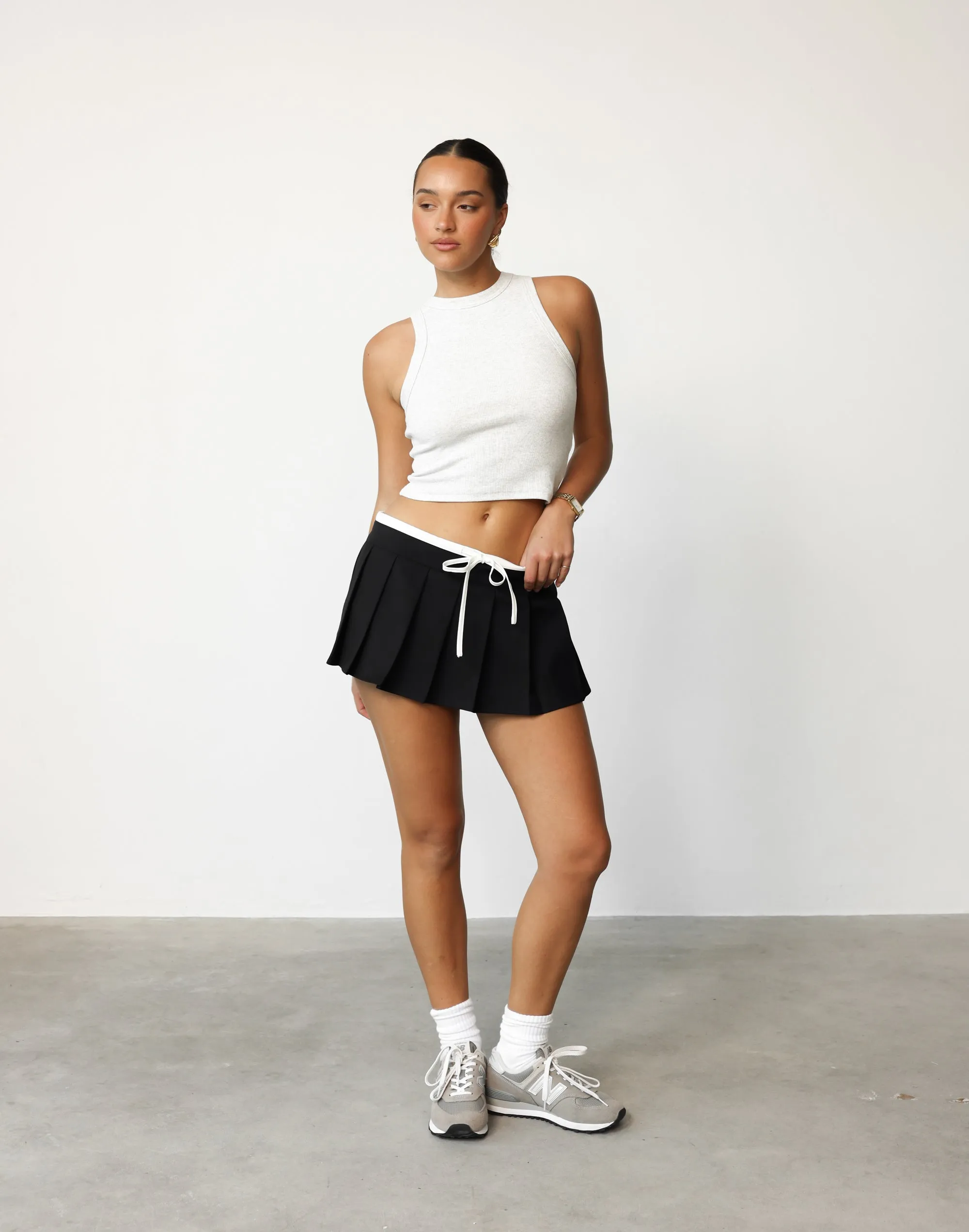 Dynasty Mini Skort (Navy) - By Lioness sold by Charcoal Clothing product image thumbnail 2