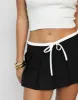Dynasty Mini Skort (Navy) - By Lioness sold by Charcoal Clothing