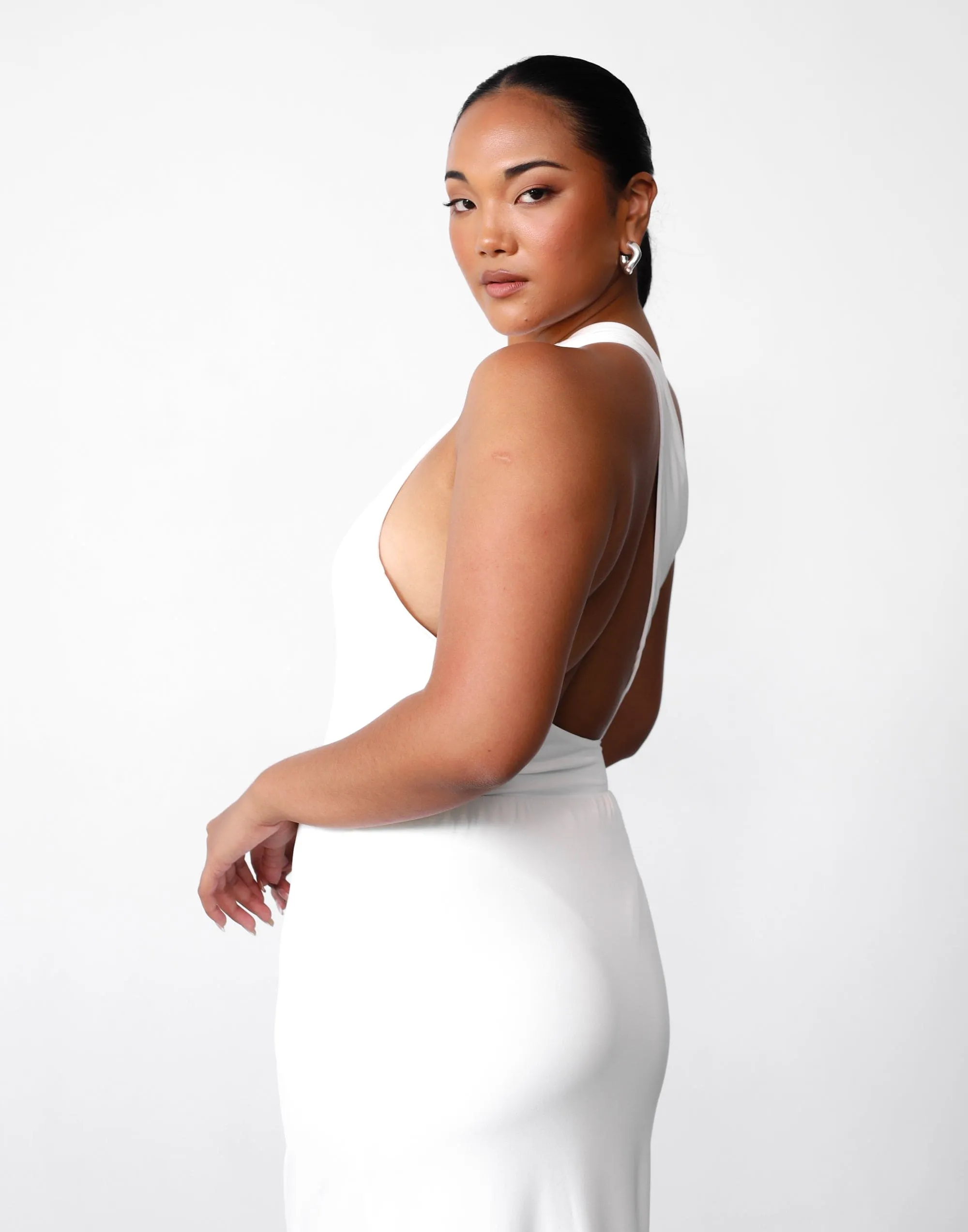 Keira Bodysuit (White) sold by Charcoal Clothing product image thumbnail 5