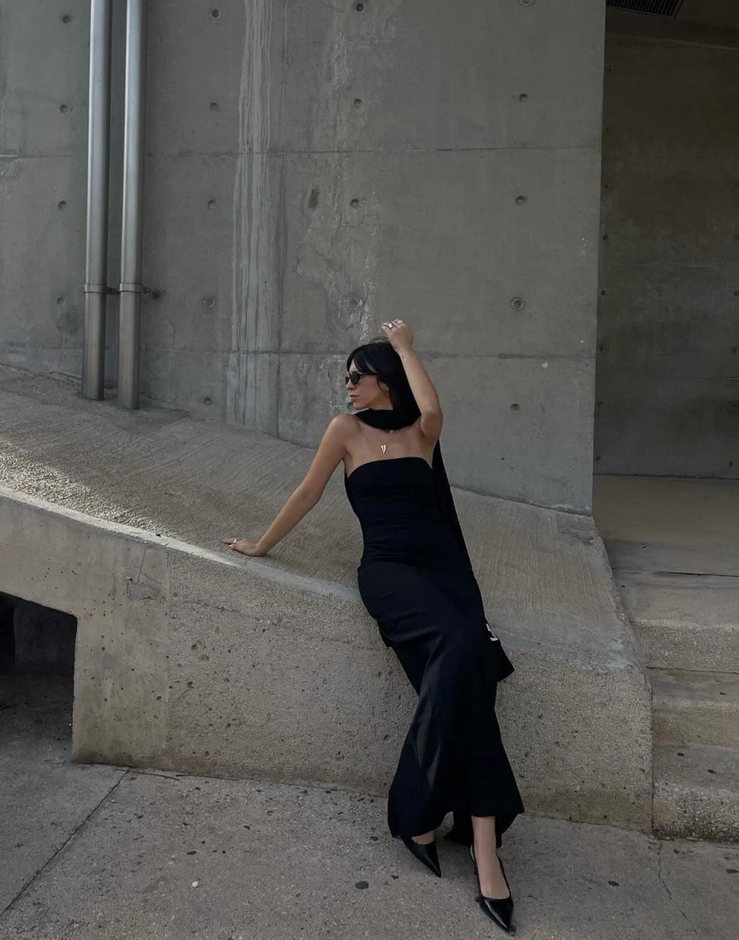 Eleanor Maxi Dress (Black) sold by Charcoal Clothing product image thumbnail 2