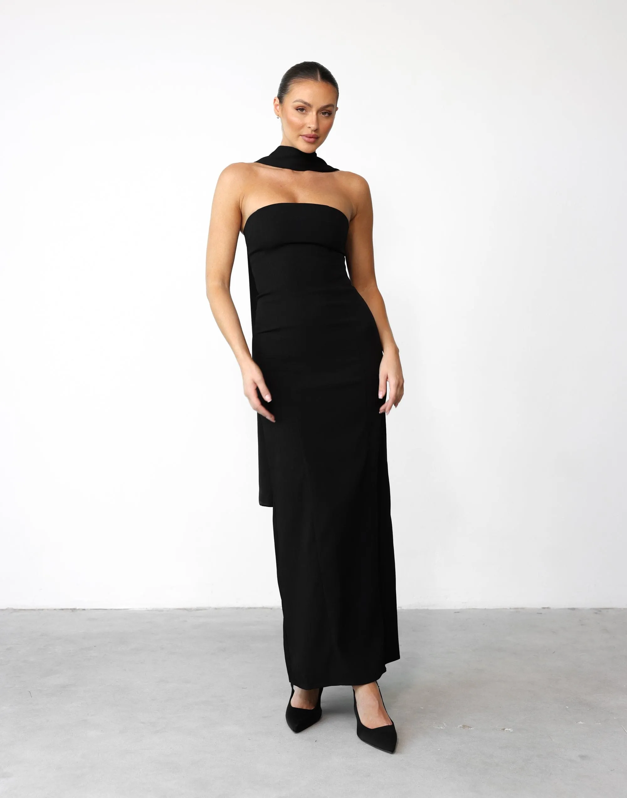 Eleanor Maxi Dress (Black) sold by Charcoal Clothing product image thumbnail 5