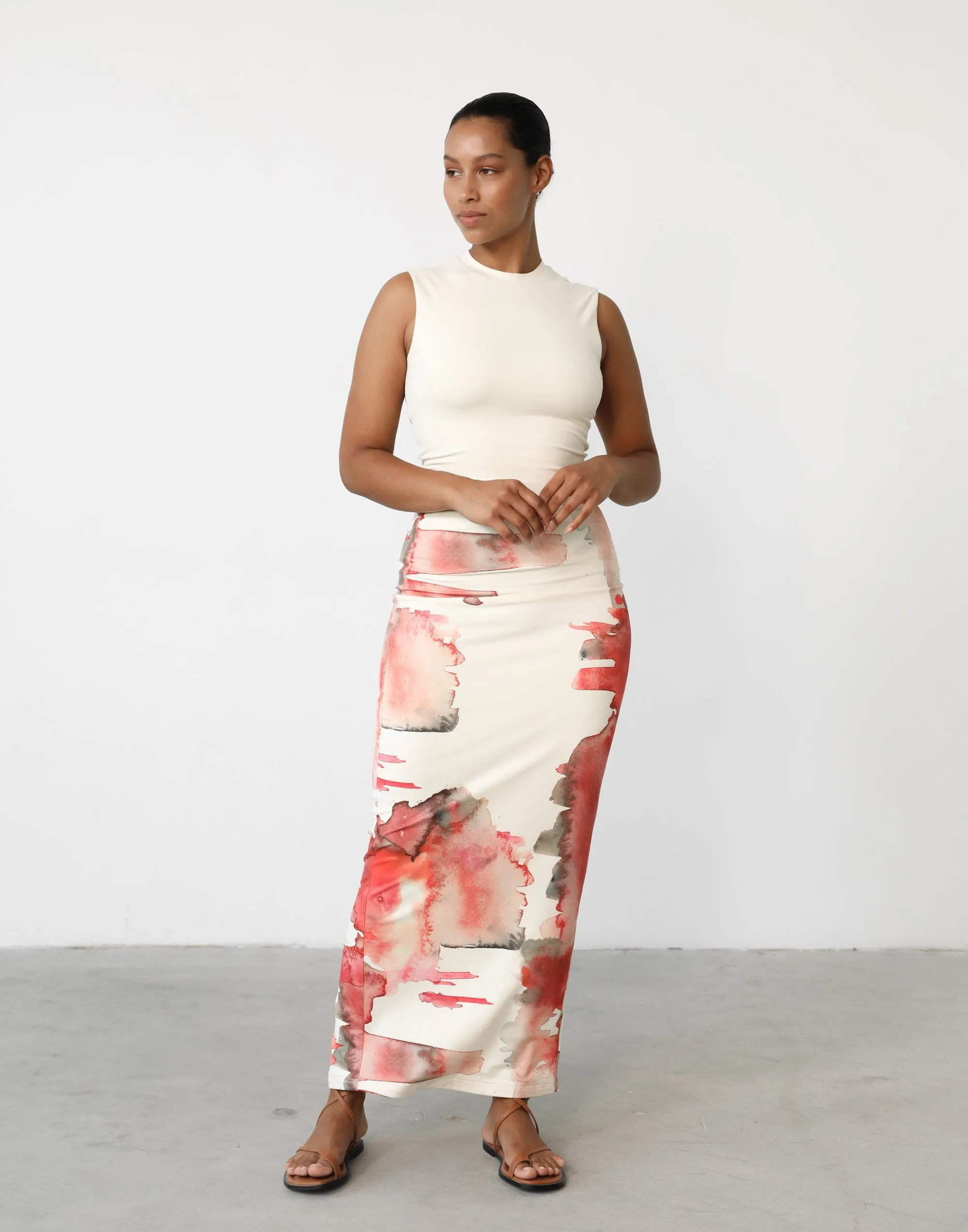 Fable Maxi Skirt (Watercolour) sold by Charcoal Clothing product image thumbnail 2