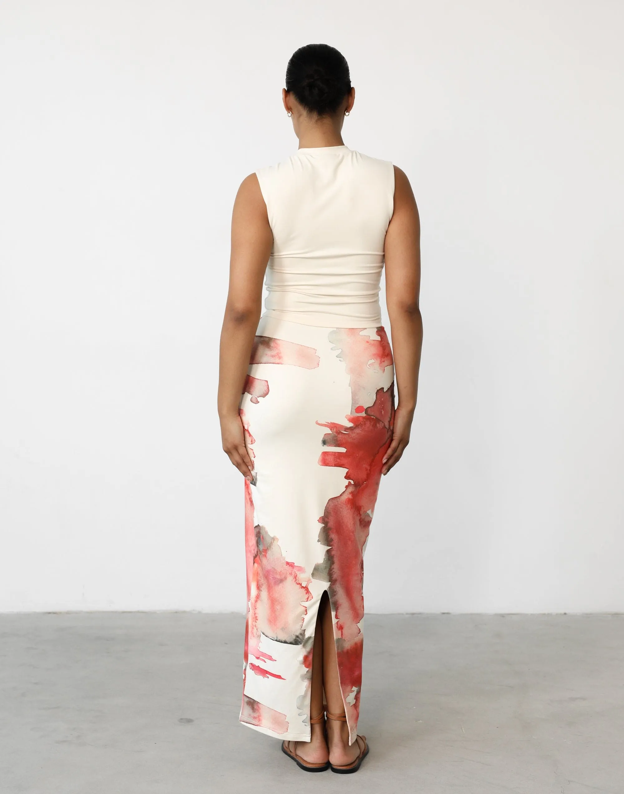 Fable Maxi Skirt (Watercolour) sold by Charcoal Clothing product image thumbnail 4