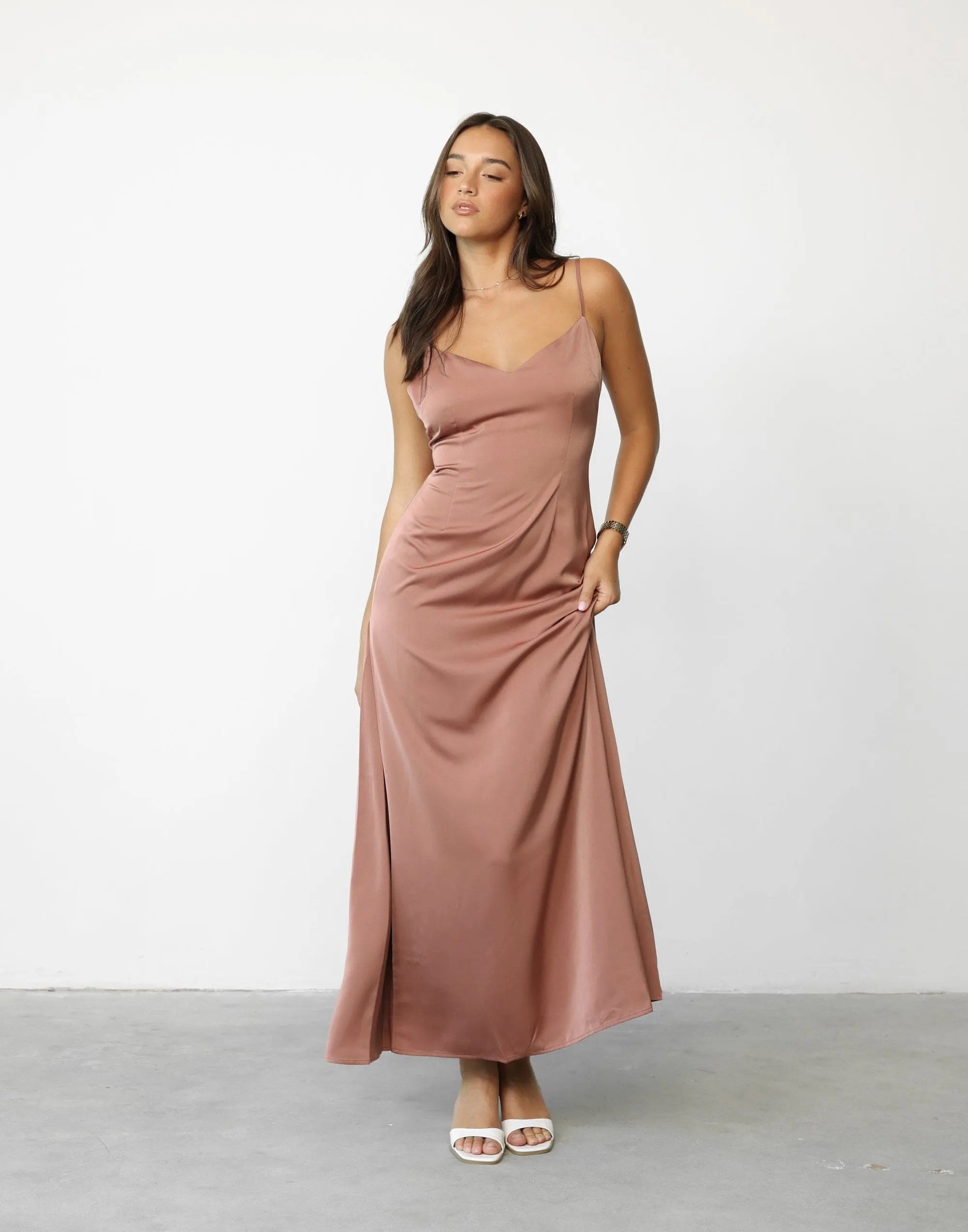 Isabella Maxi Dress (Dusty Rose) sold by Charcoal Clothing product image thumbnail 5