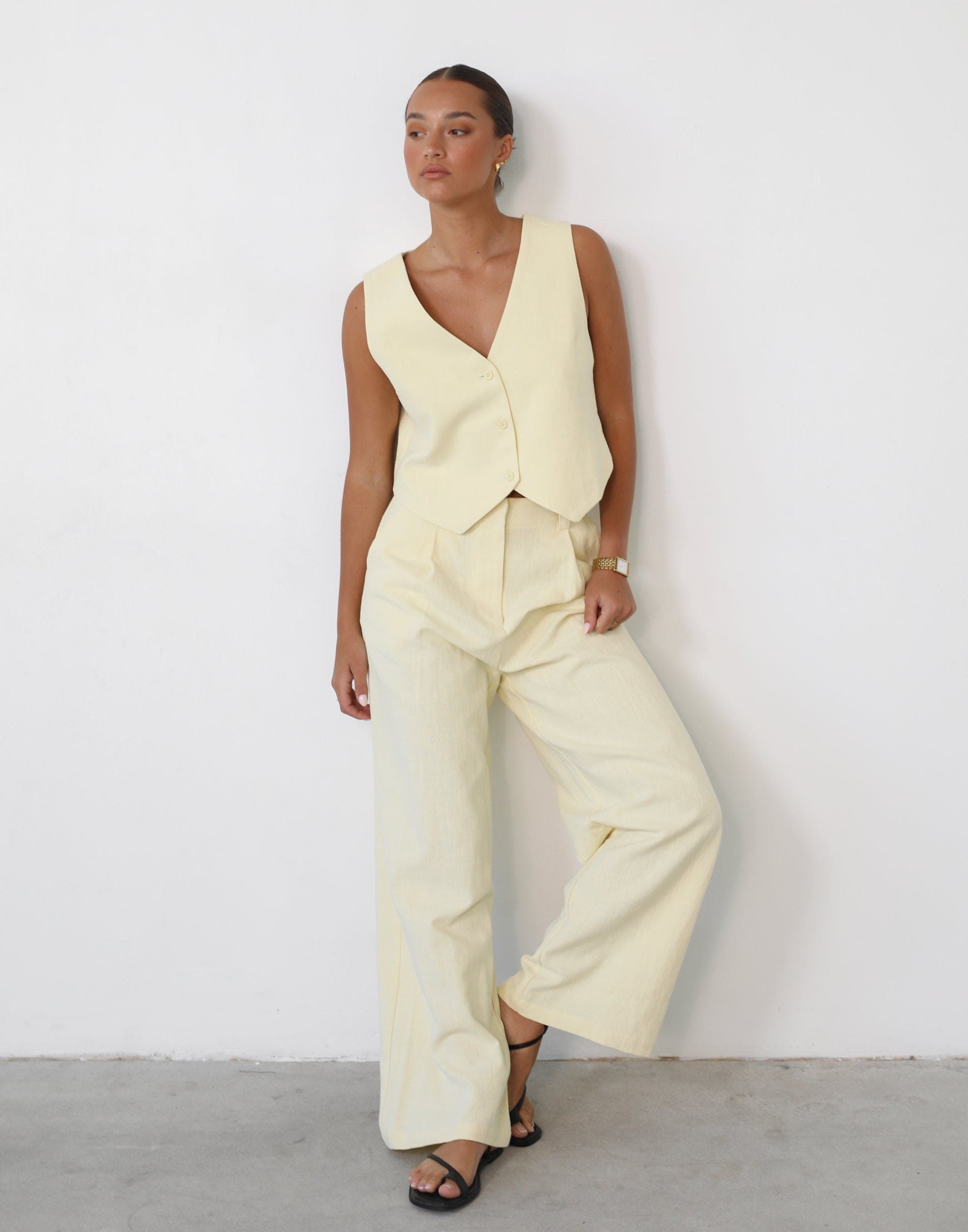 Leo Pant (Butter) - By Lioness sold by Charcoal Clothing product image thumbnail 4