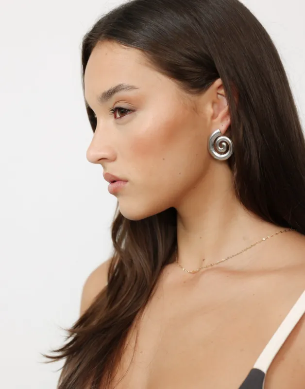 Janella Earrings (Silver) sold by Charcoal Clothing
