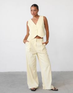 Leo Pant (Butter) - By Lioness sold by Charcoal Clothing