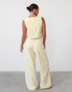 Leo Pant (Butter) - By Lioness sold by Charcoal Clothing