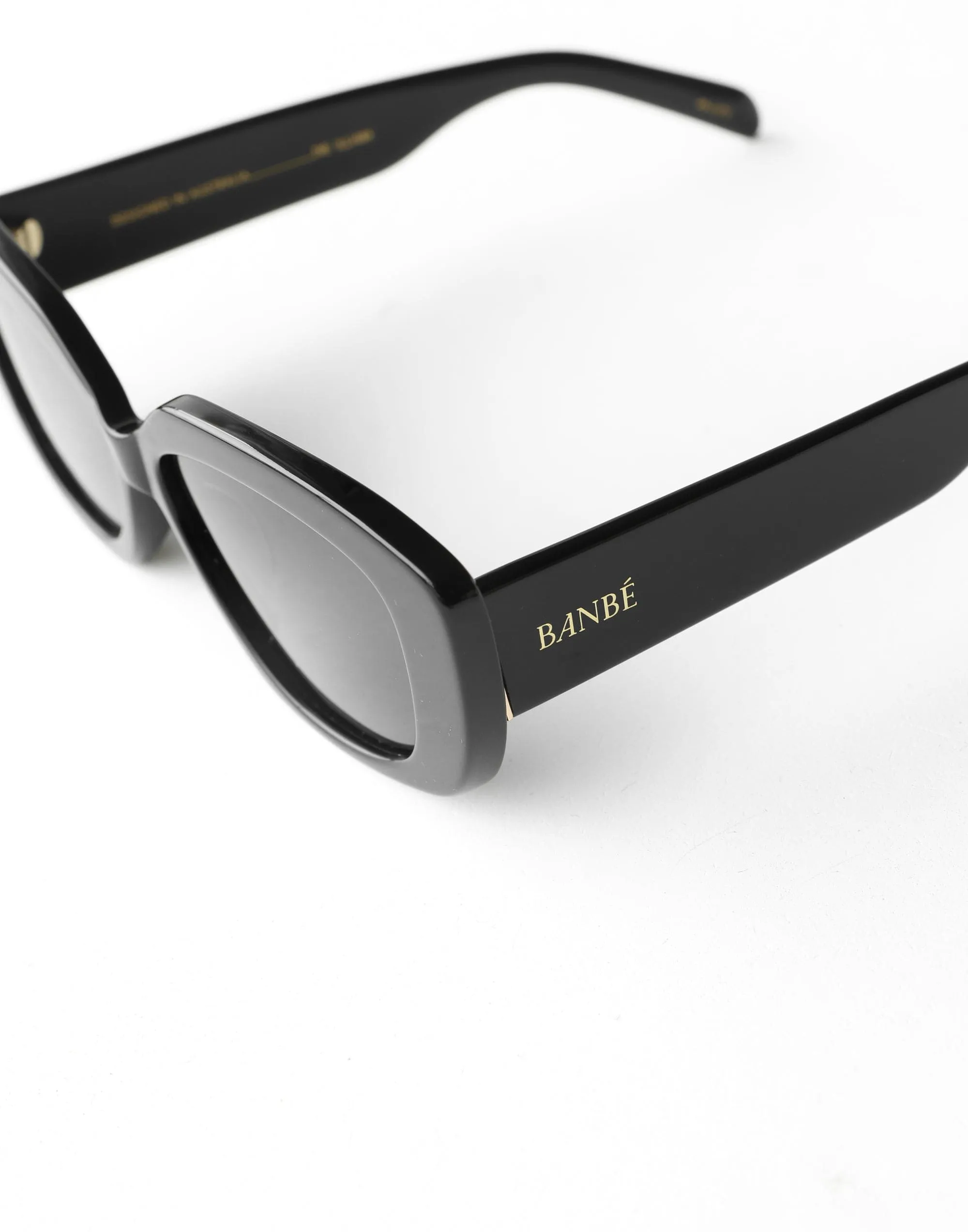 The Illiana Sunglasses (Black-Black) - By Banbé sold by Charcoal Clothing product image thumbnail 3