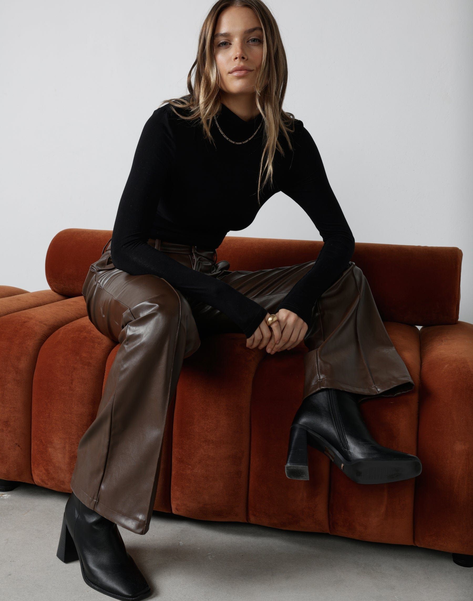 Benny Long Sleeve Top (Black) sold by Charcoal Clothing product image thumbnail 4