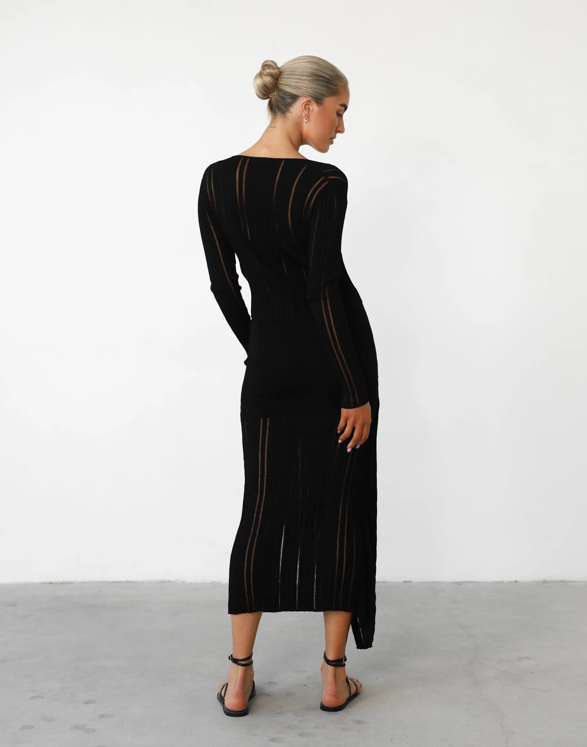 Krystelle Maxi Skirt (Black) sold by Charcoal Clothing product image thumbnail 4