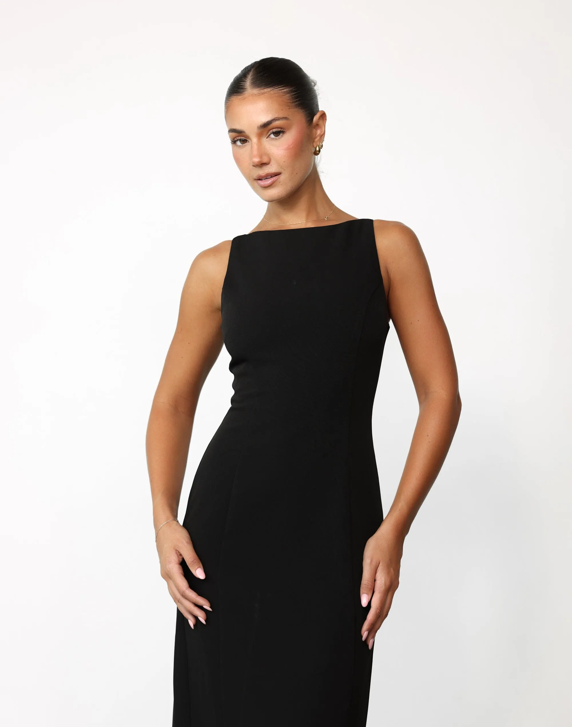 Evelyn Maxi Dress (Black) sold by Charcoal Clothing product image thumbnail 3