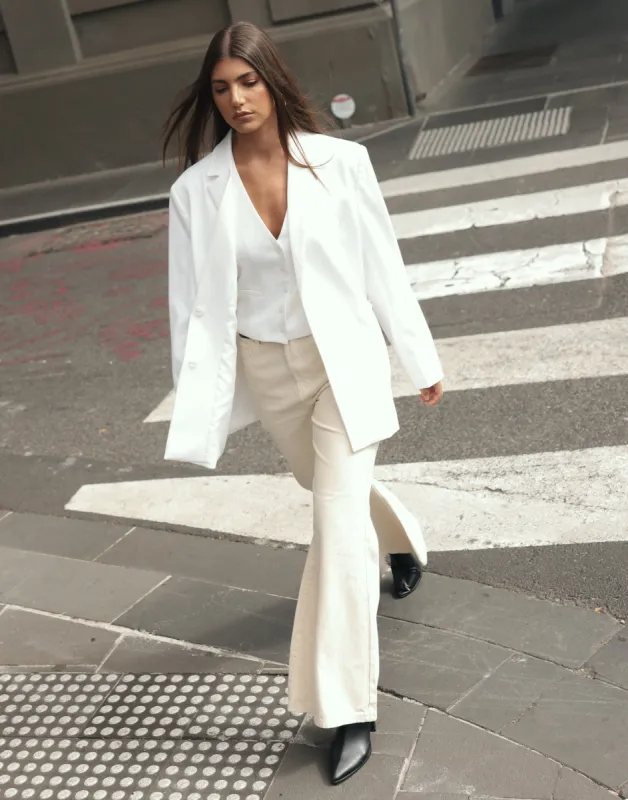 Reagan Blazer (White) sold by Charcoal Clothing