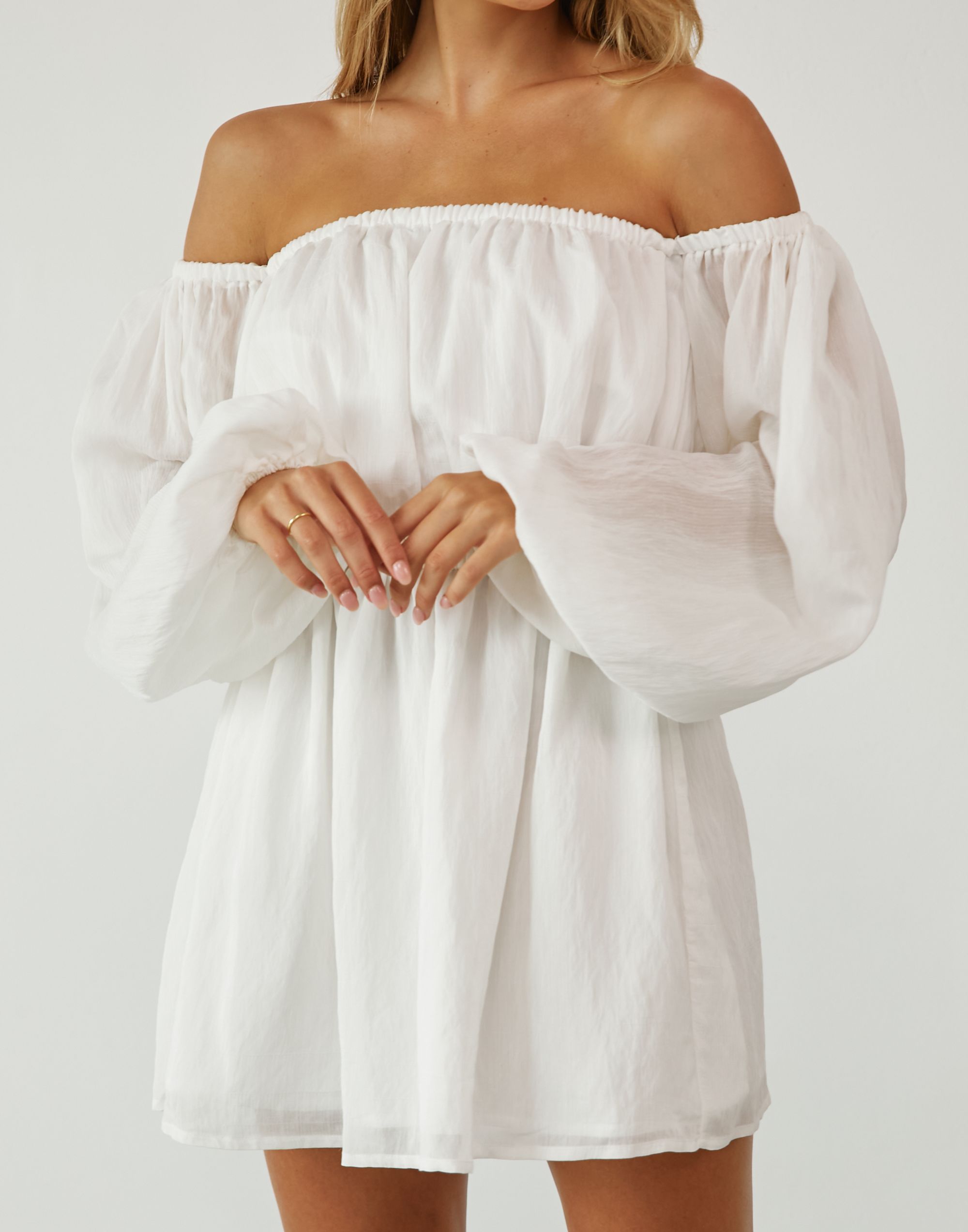 Tahiti Mini Dress (White) sold by Charcoal Clothing product image thumbnail 2