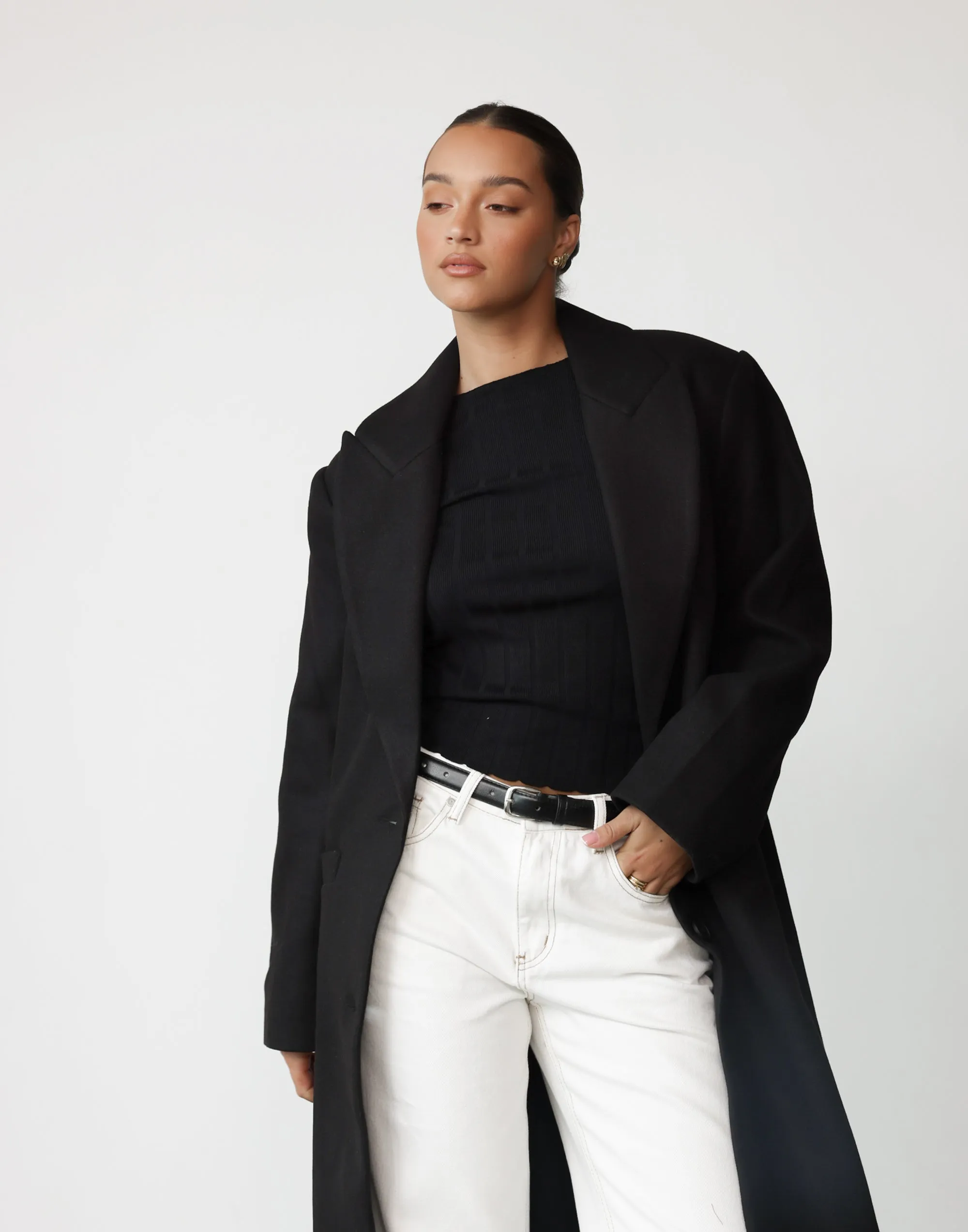 Olsen Coat (Onyx) - By Lioness sold by Charcoal Clothing product image thumbnail 5