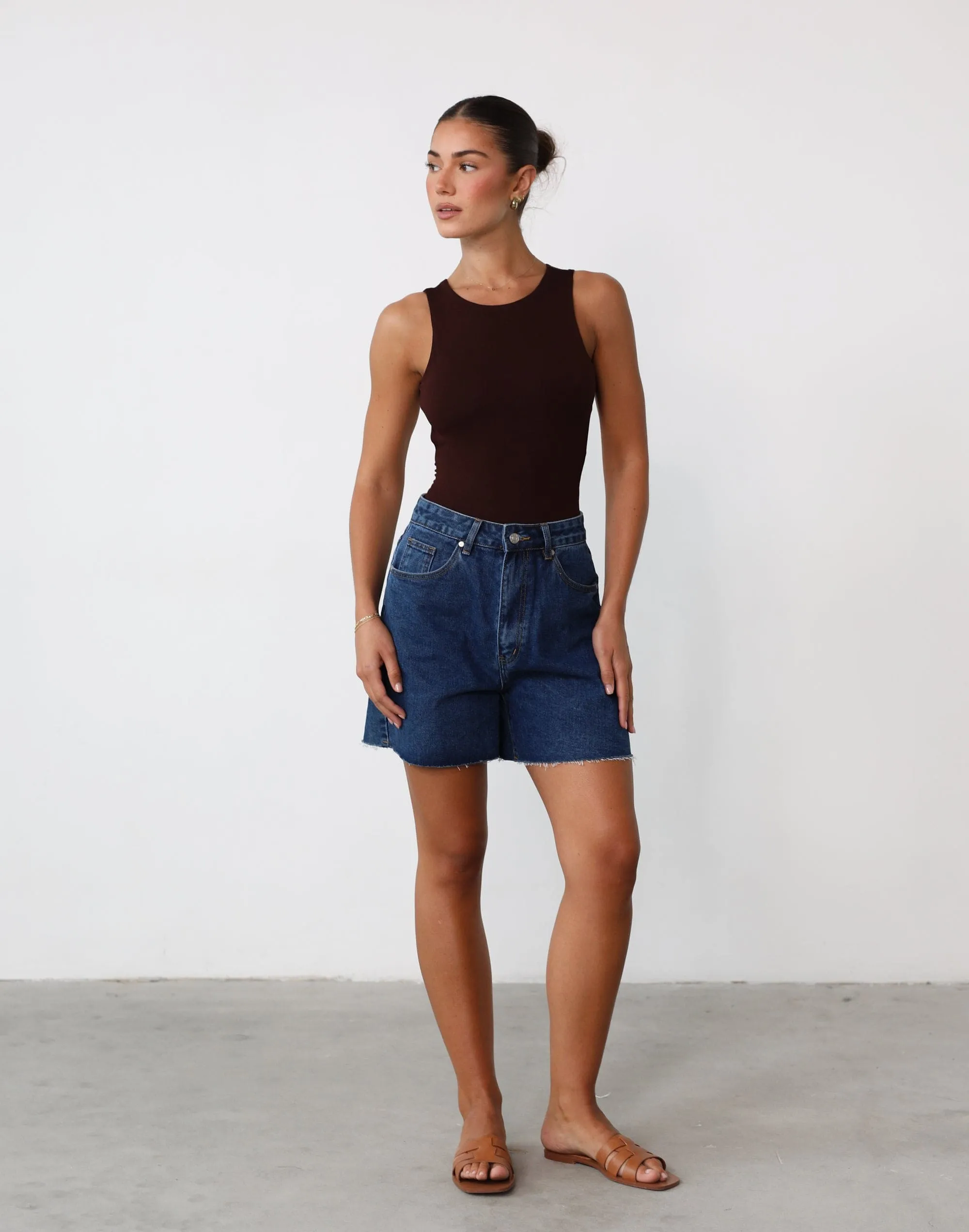 Forget It Bodysuit (Cocoa) sold by Charcoal Clothing product image thumbnail 3