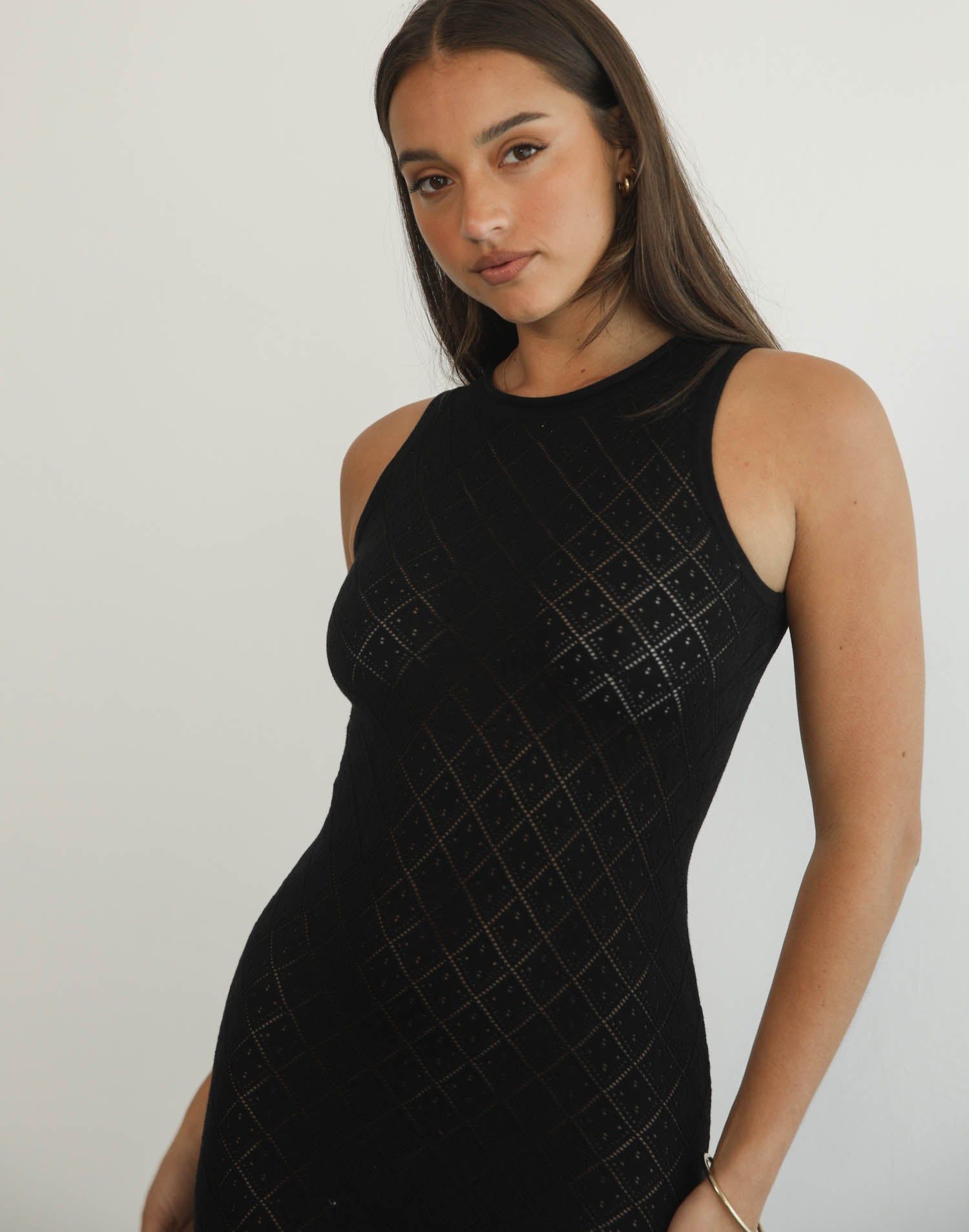 Moonstone Maxi Dress (Black) sold by Charcoal Clothing product image thumbnail 5
