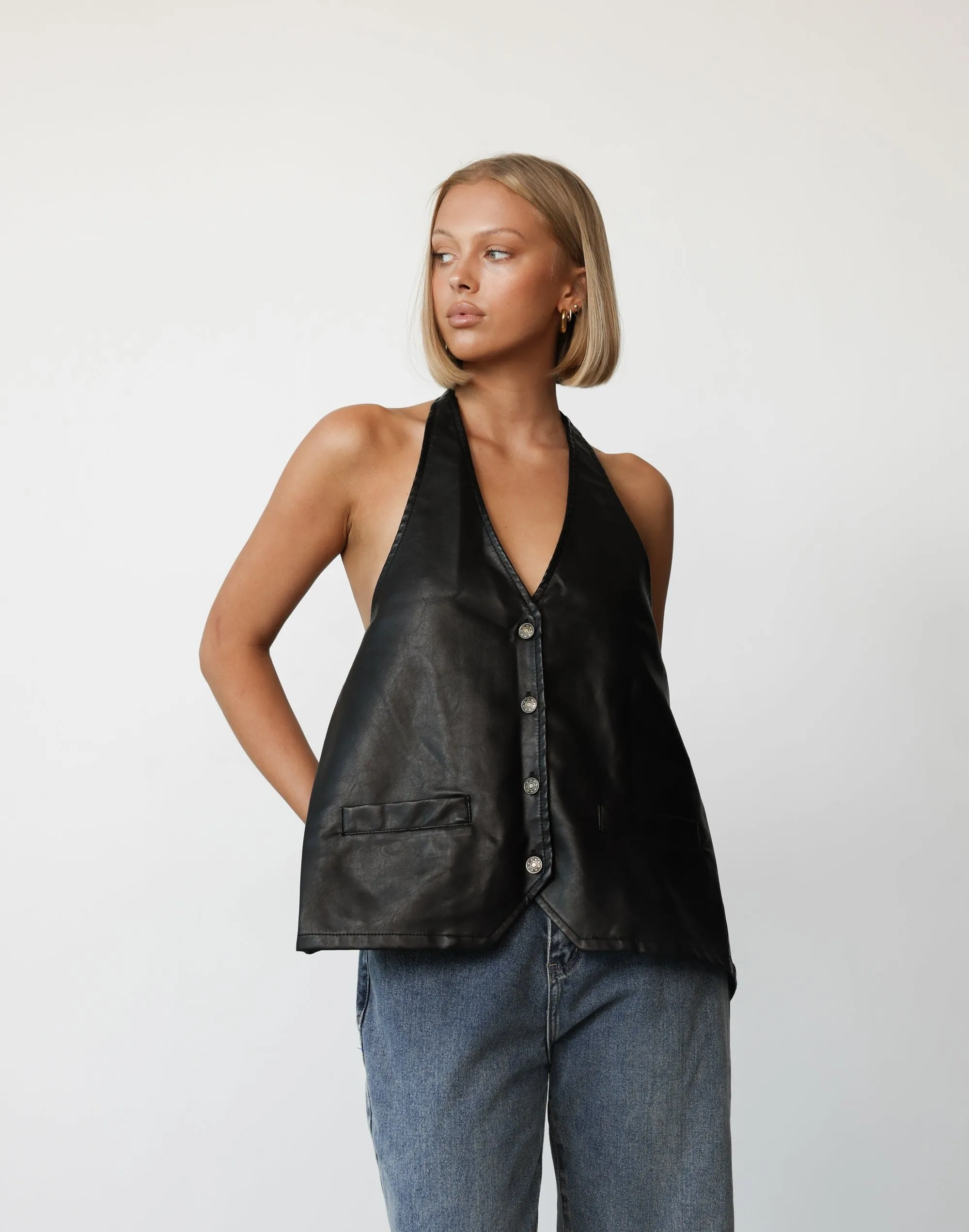 Hills Halter (Onyx) - By Lioness sold by Charcoal Clothing product image thumbnail 4