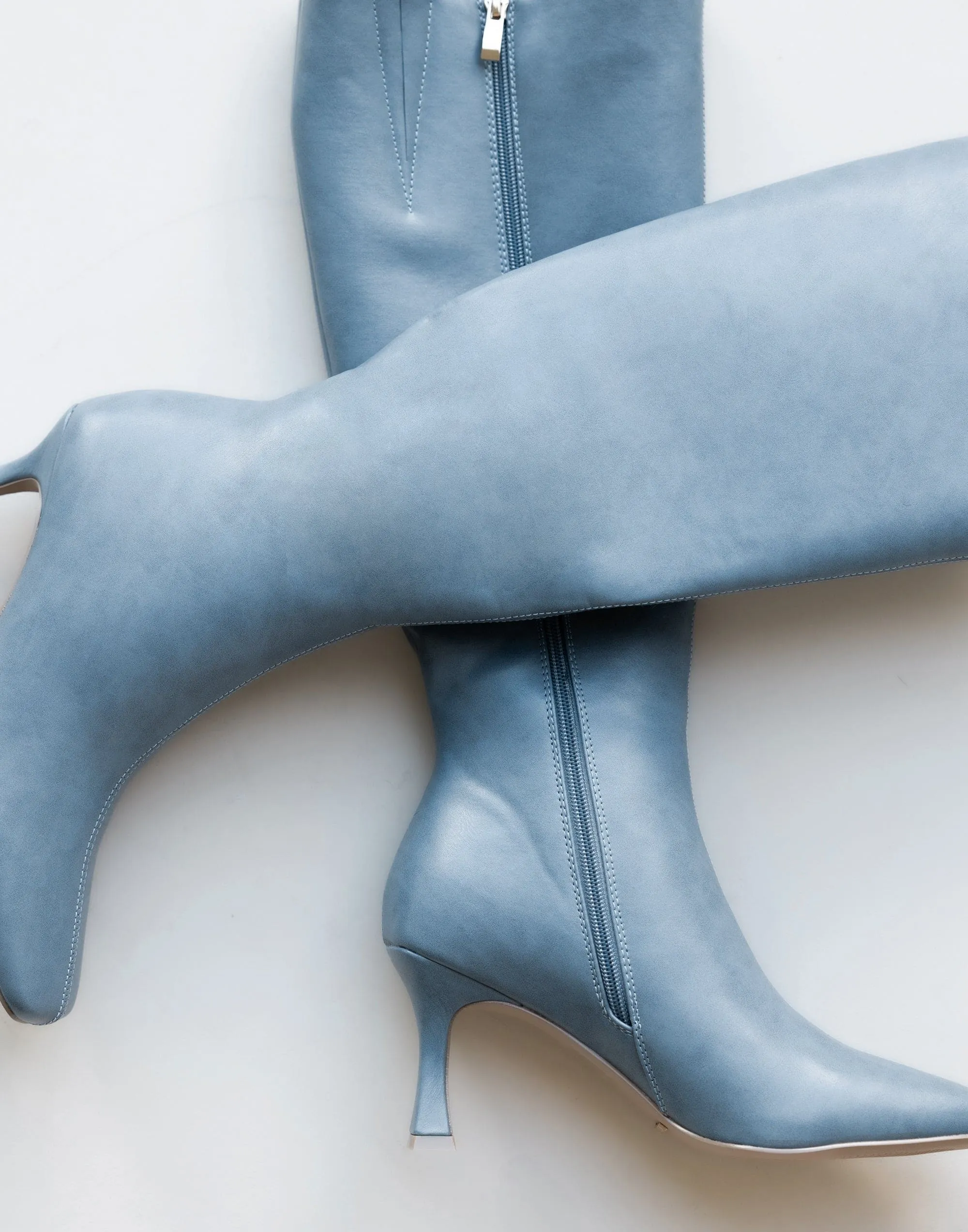 Corbin Long Boots (French Blue) - By Billini sold by Charcoal Clothing product image thumbnail 2