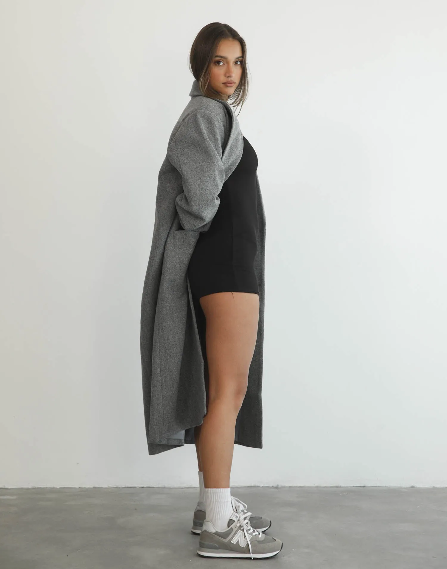 Olsen Coat (Slate) - By Lioness sold by Charcoal Clothing product image thumbnail 3