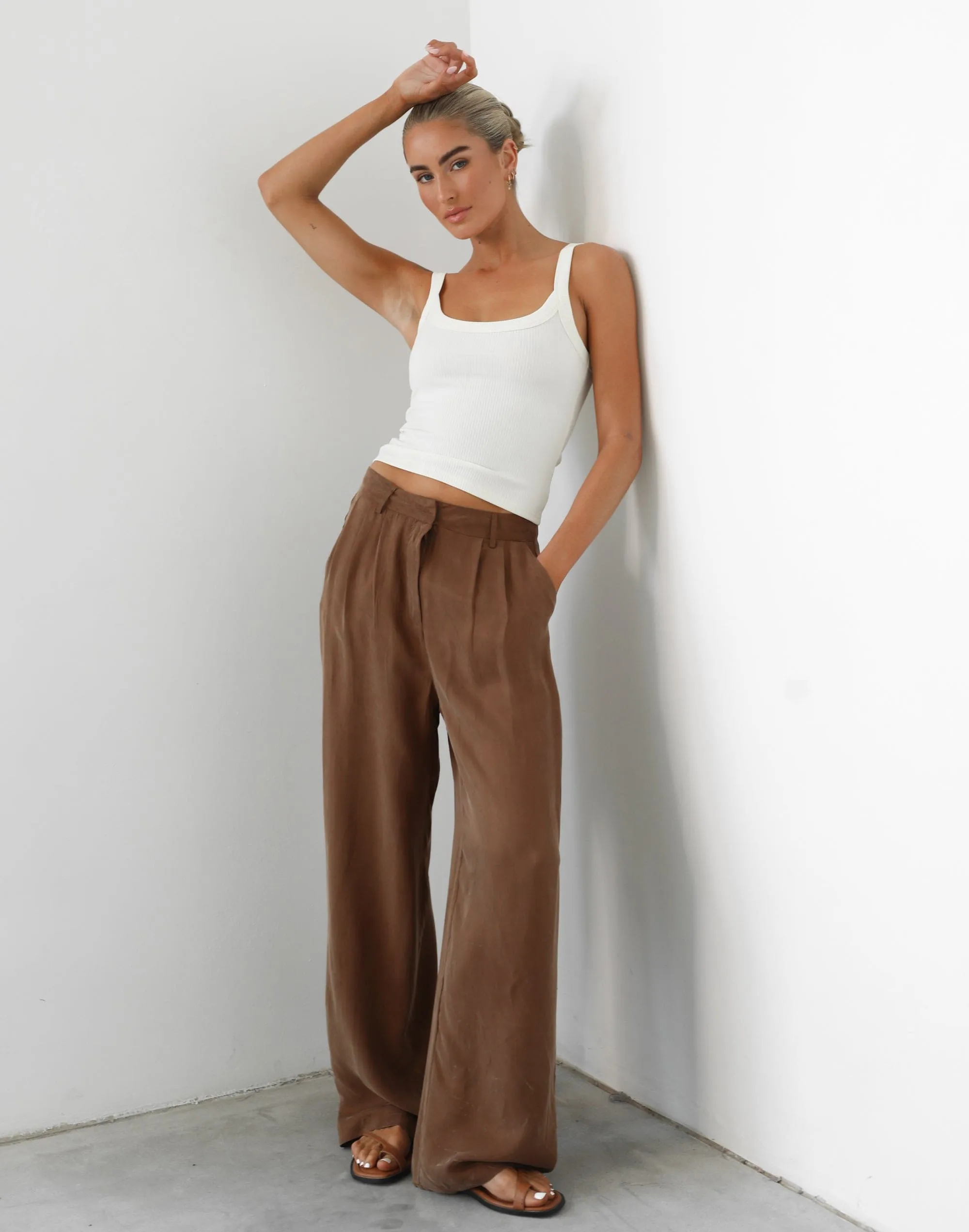 Ranna Pants (Mocha) sold by Charcoal Clothing product image thumbnail 2