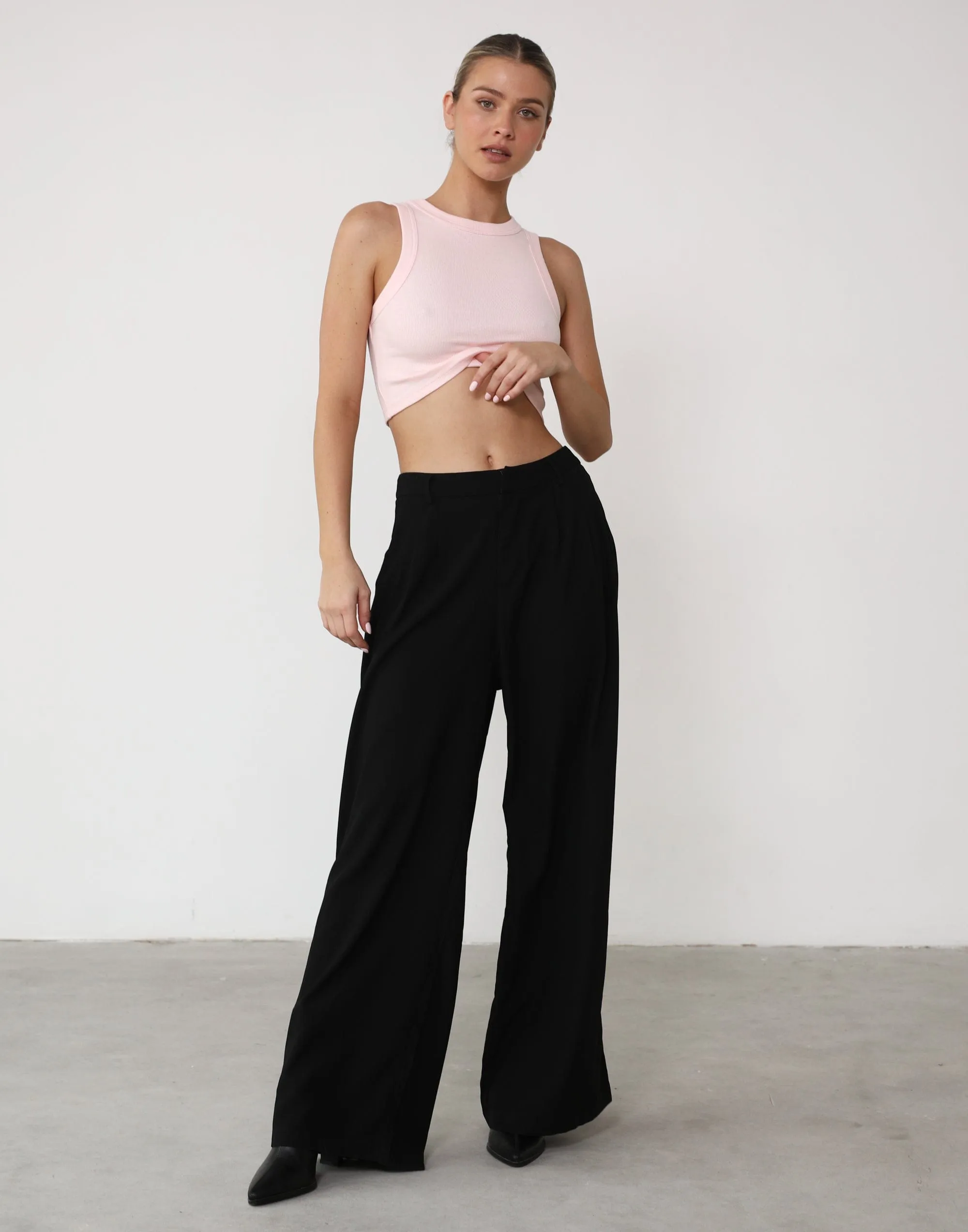 Kaia Rib Tank (Pink) sold by Charcoal Clothing product image thumbnail 2